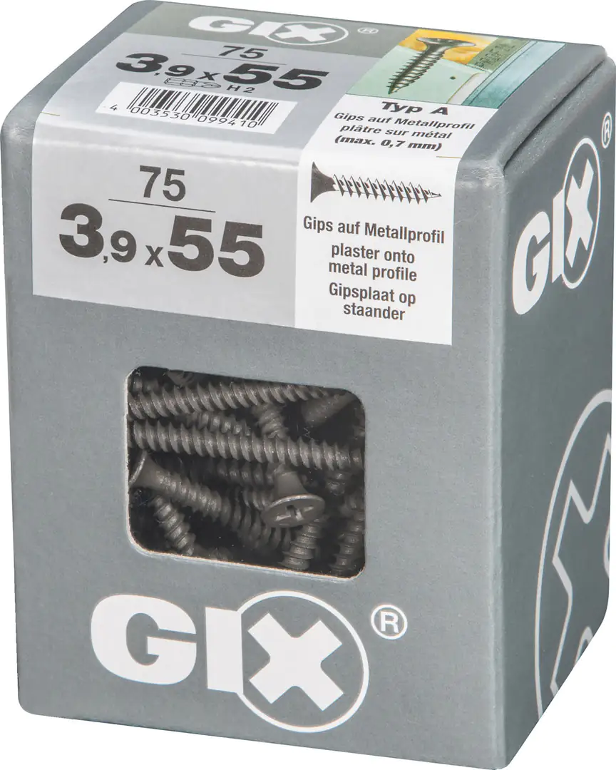 Spax Schnellbauschrauben 3.9 x 55 mm PH 2 - 75 Stk.