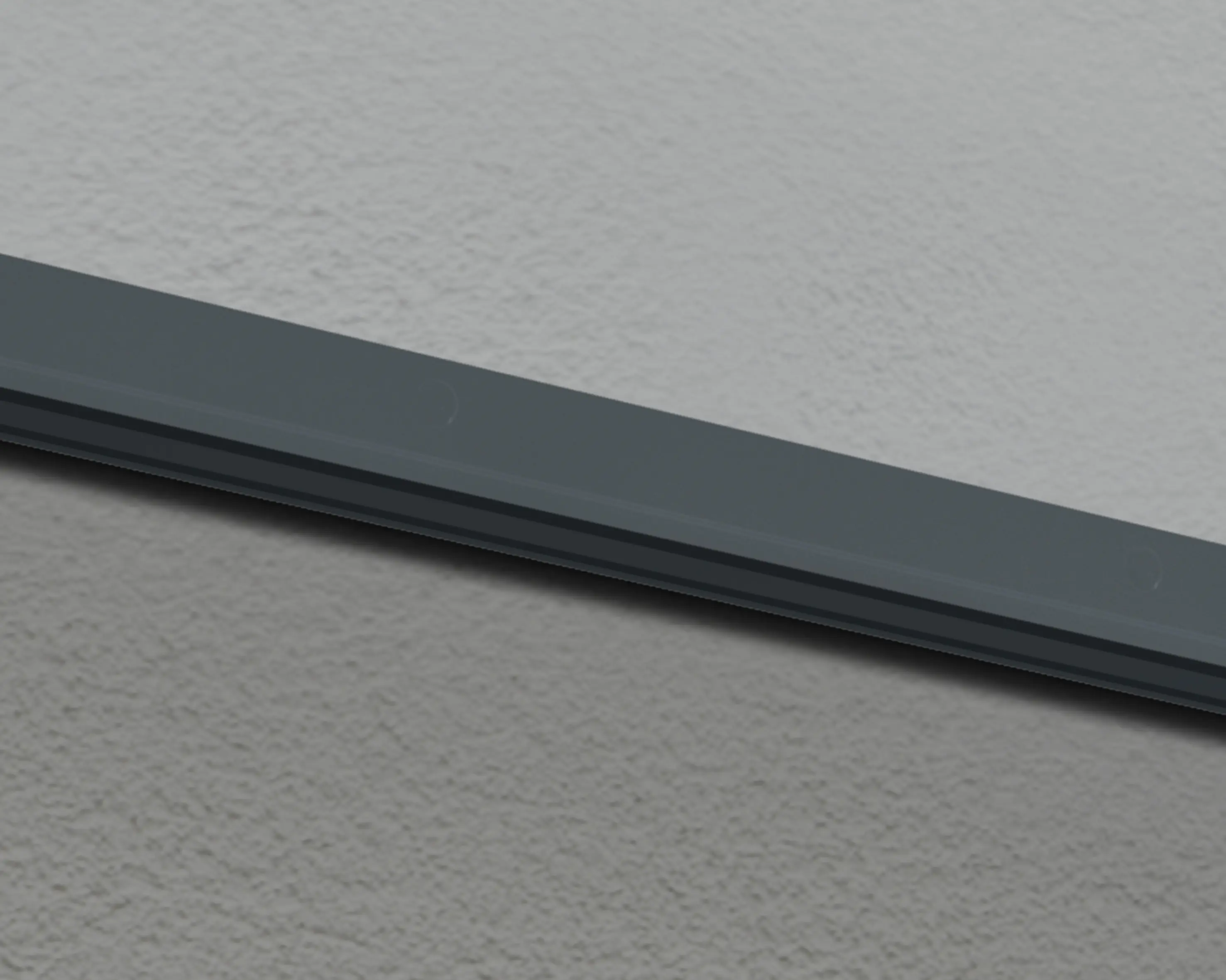 Canopia Vordach Sophia 2150  Grau Alu 215 x 95 cm