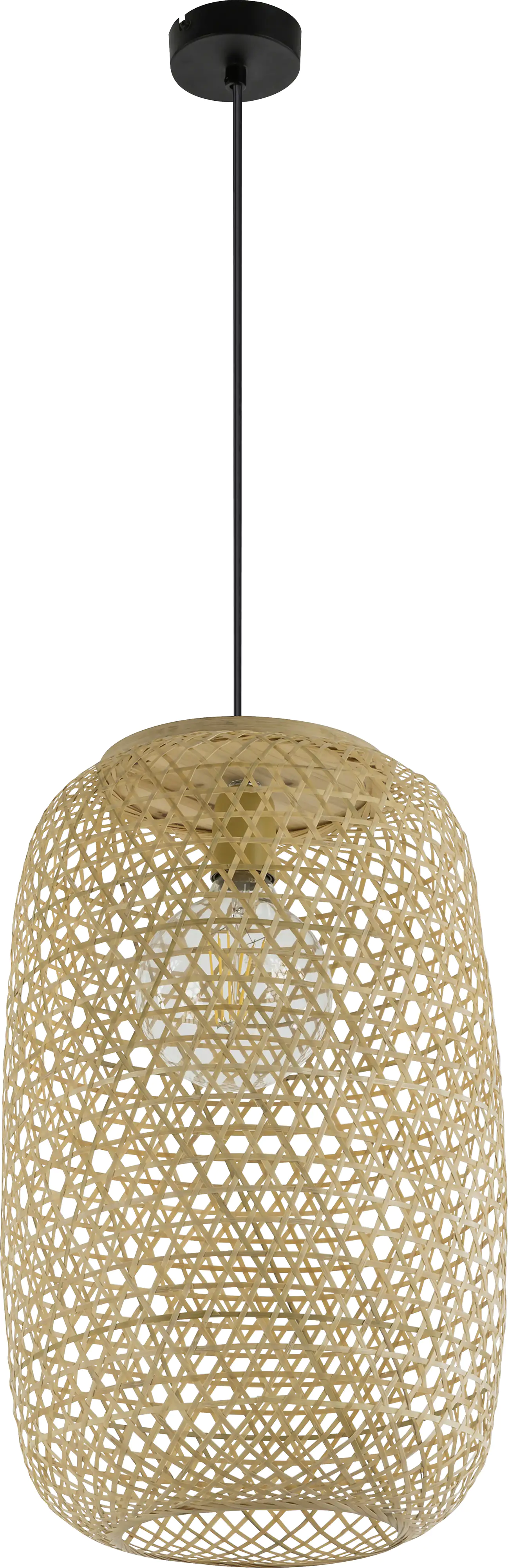Globo Hängeleuchte Mirena natur Ø 31 cm E27, max. 60 W