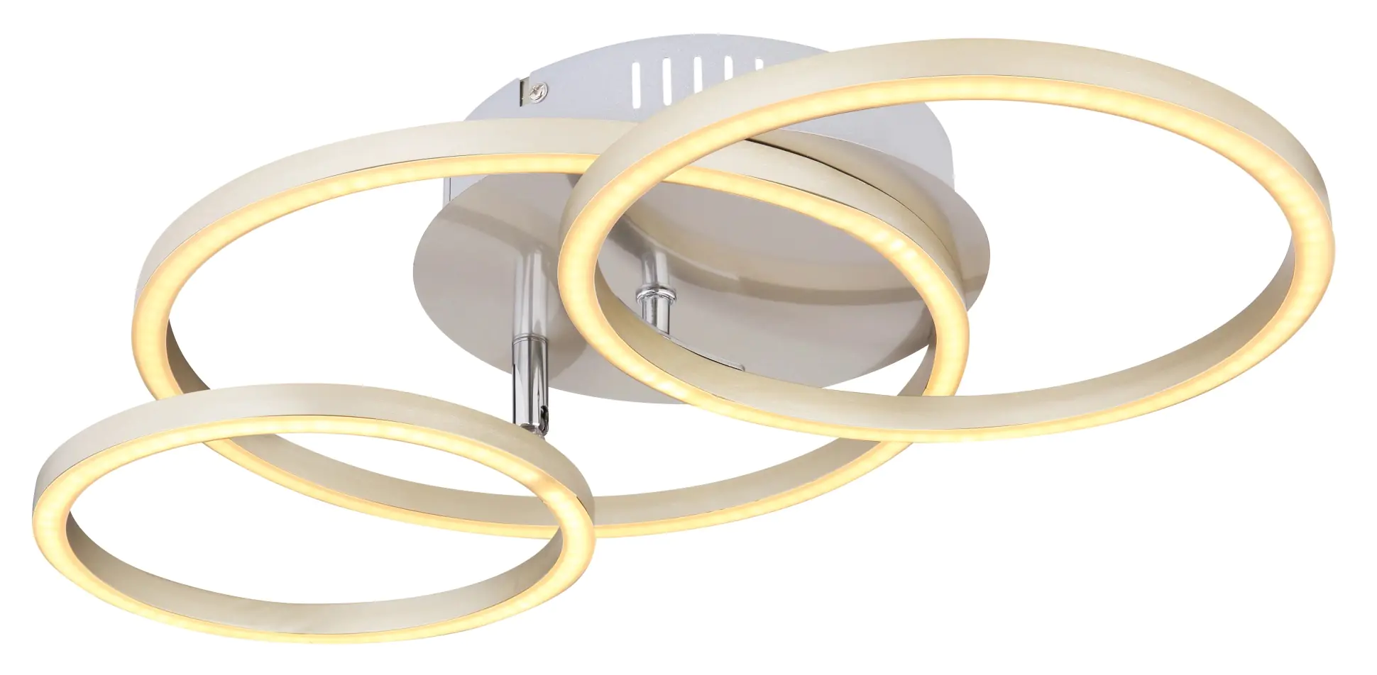 Globo LED Deckenleuchte Kendy 3 Ringe