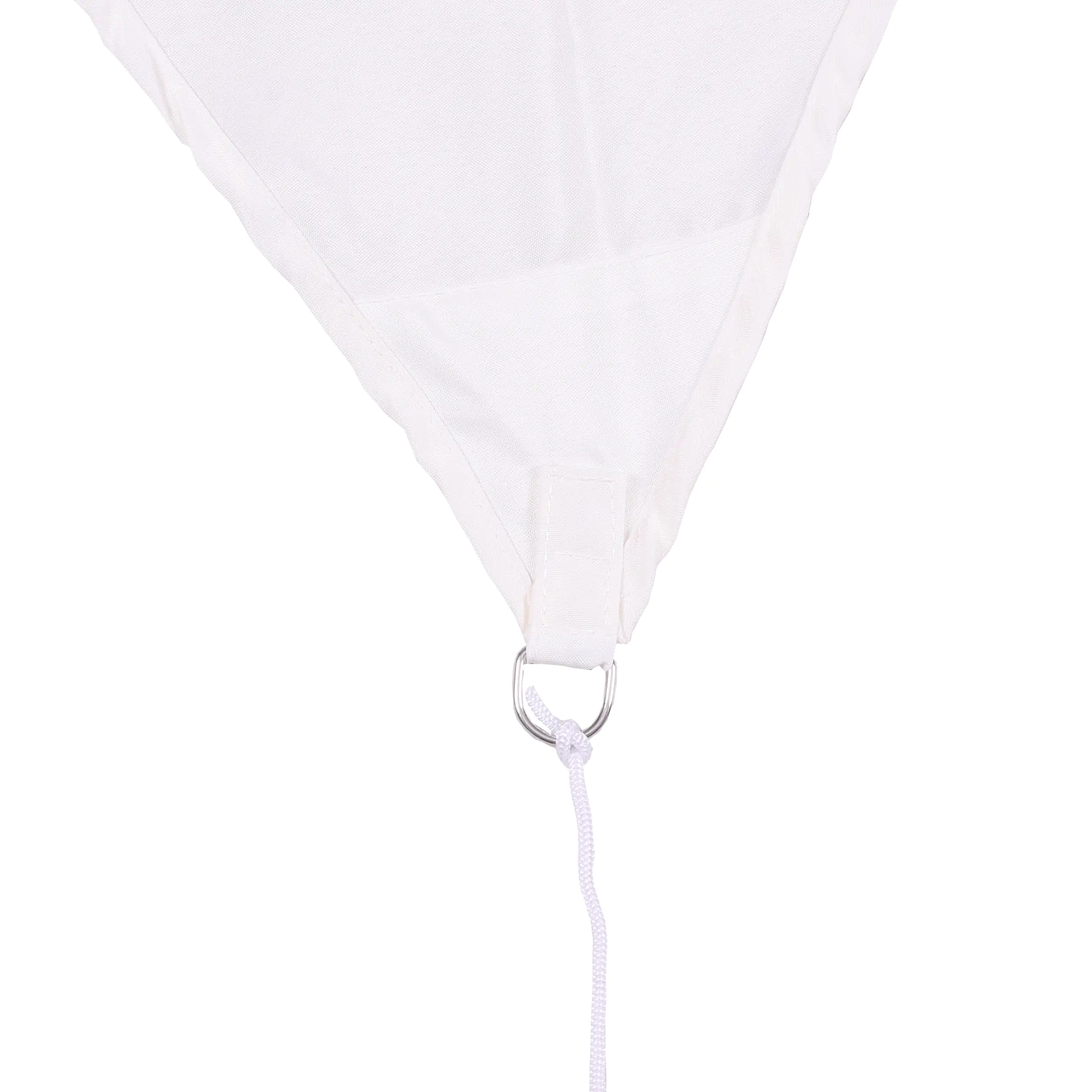 GO-DE Sonnensegel Dreieckig beige 360 x 360 x 360 cm