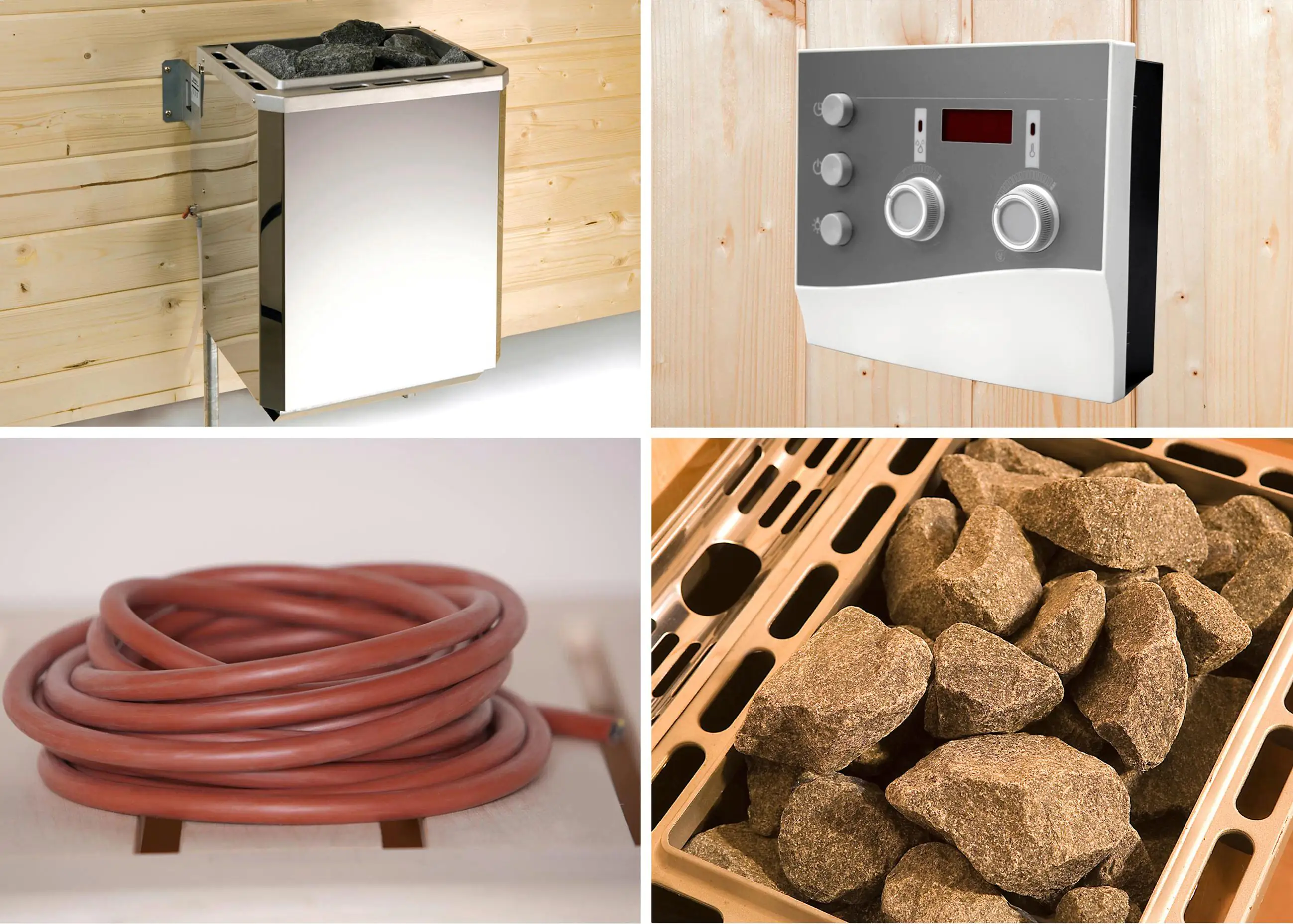 Weka Saunahaus NAANTALI Sparset 9,0 kW OS