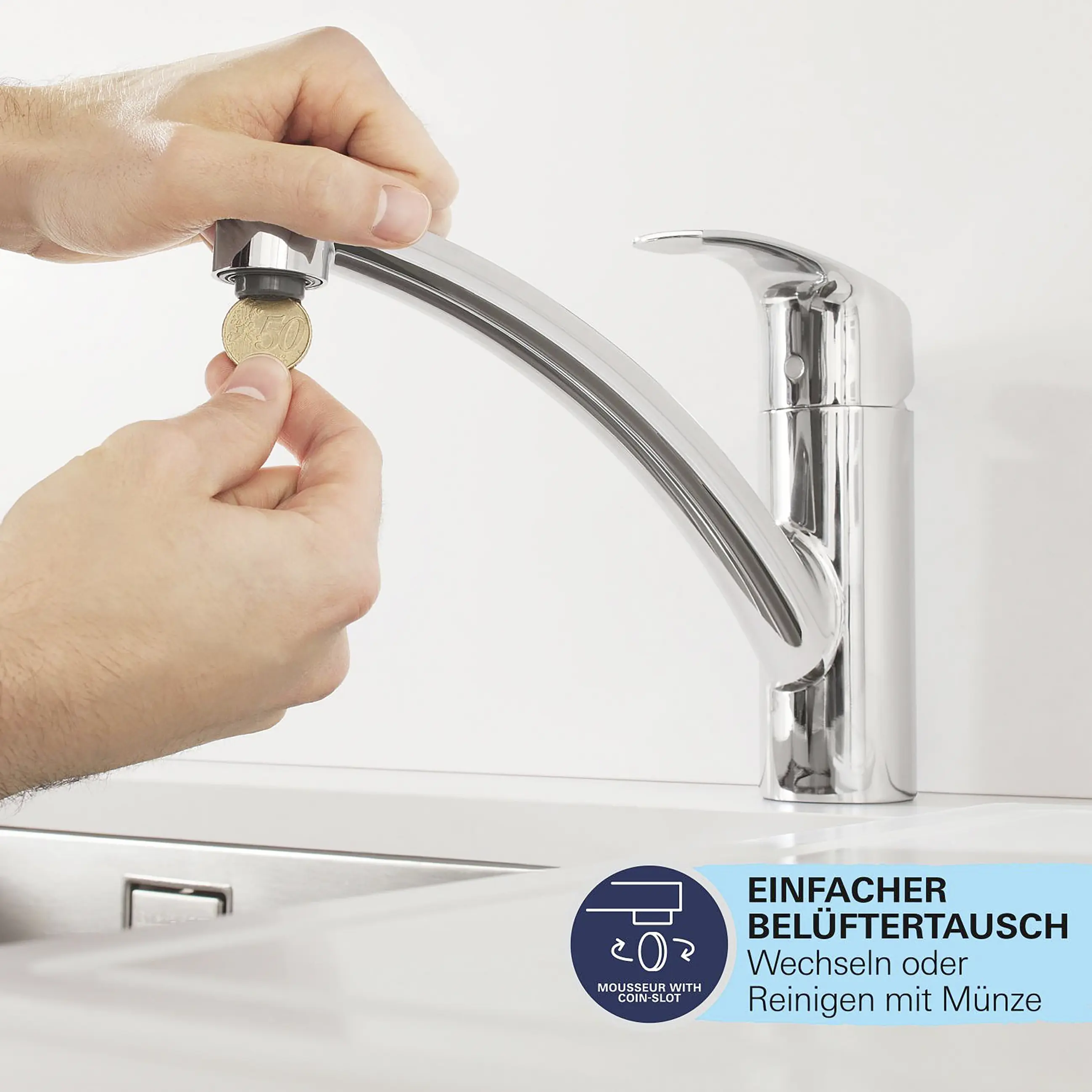 Grohe Küchenarmatur Start Flow chrom