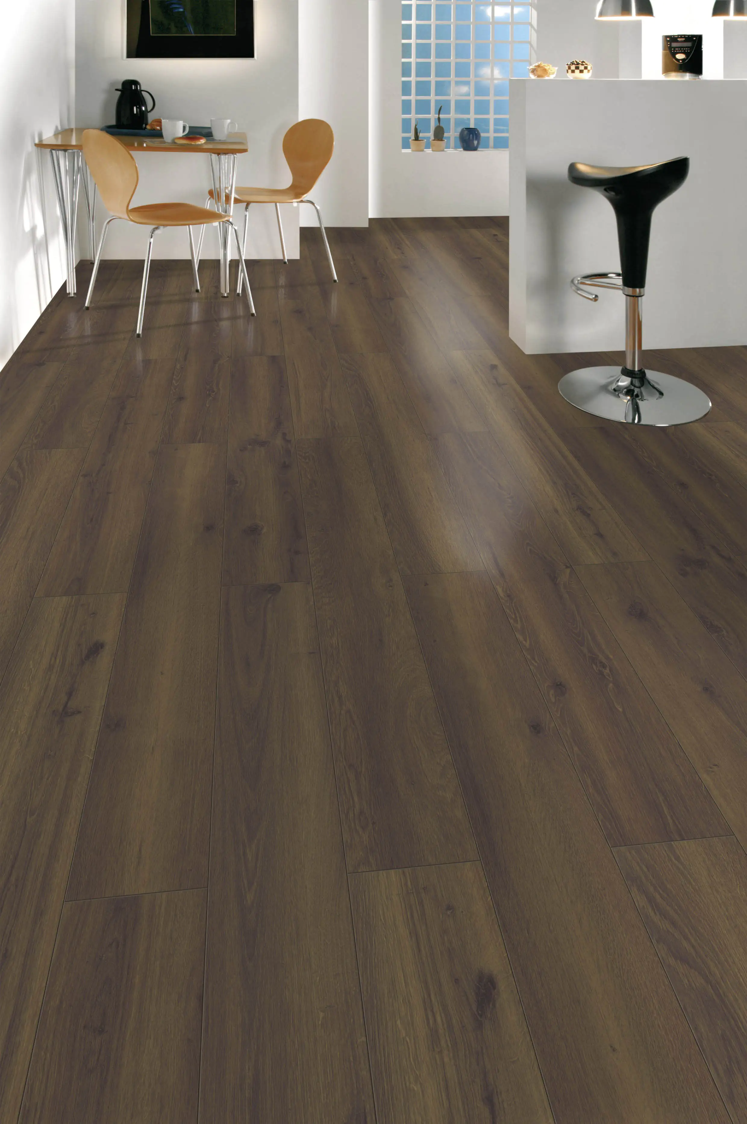 Classen Laminat Edition 7 Eiche dunkel braun