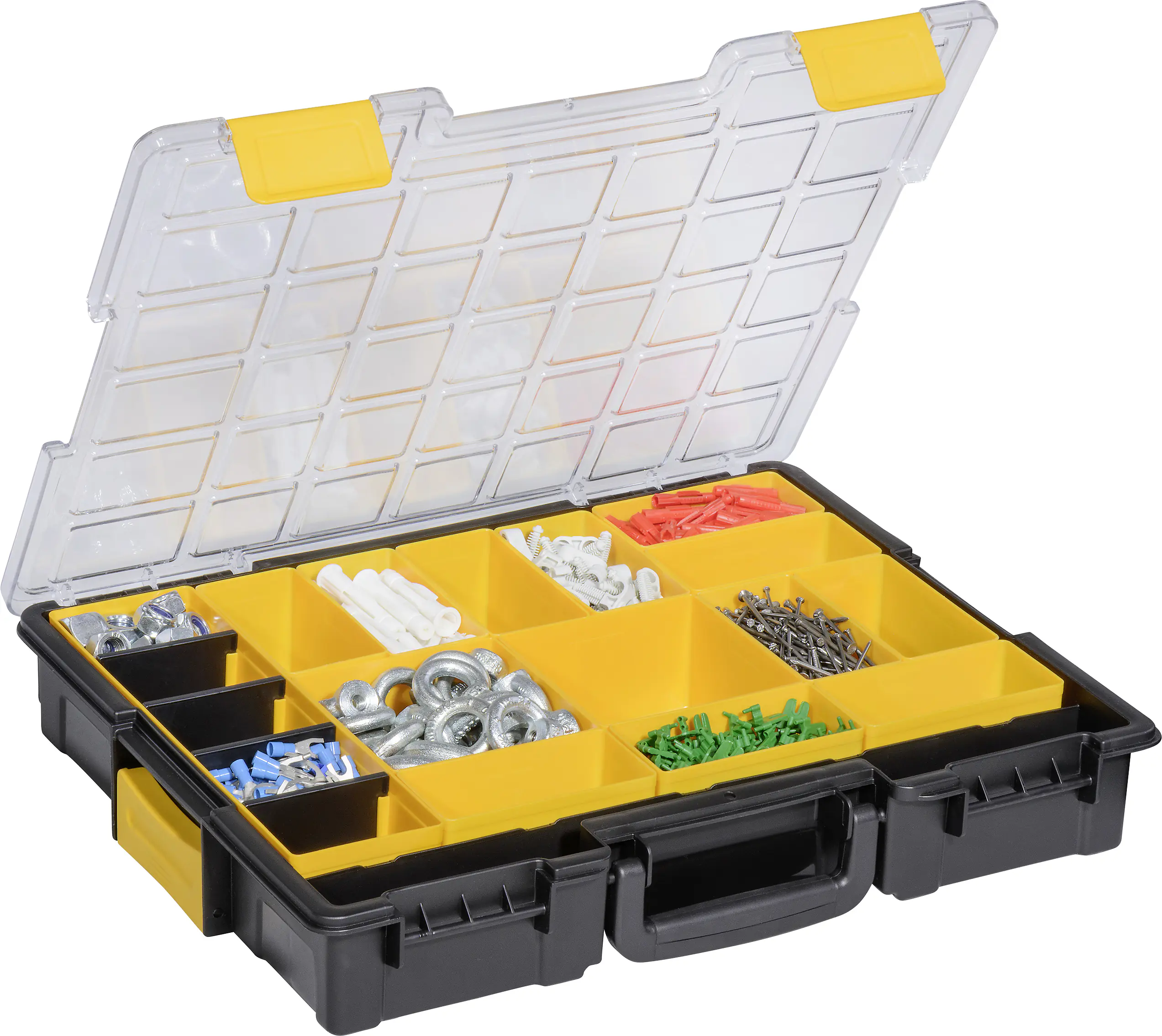 Allit Profi-Kleinteilekoffer mit Verbinder EuroPlus Pro K44.76/19
