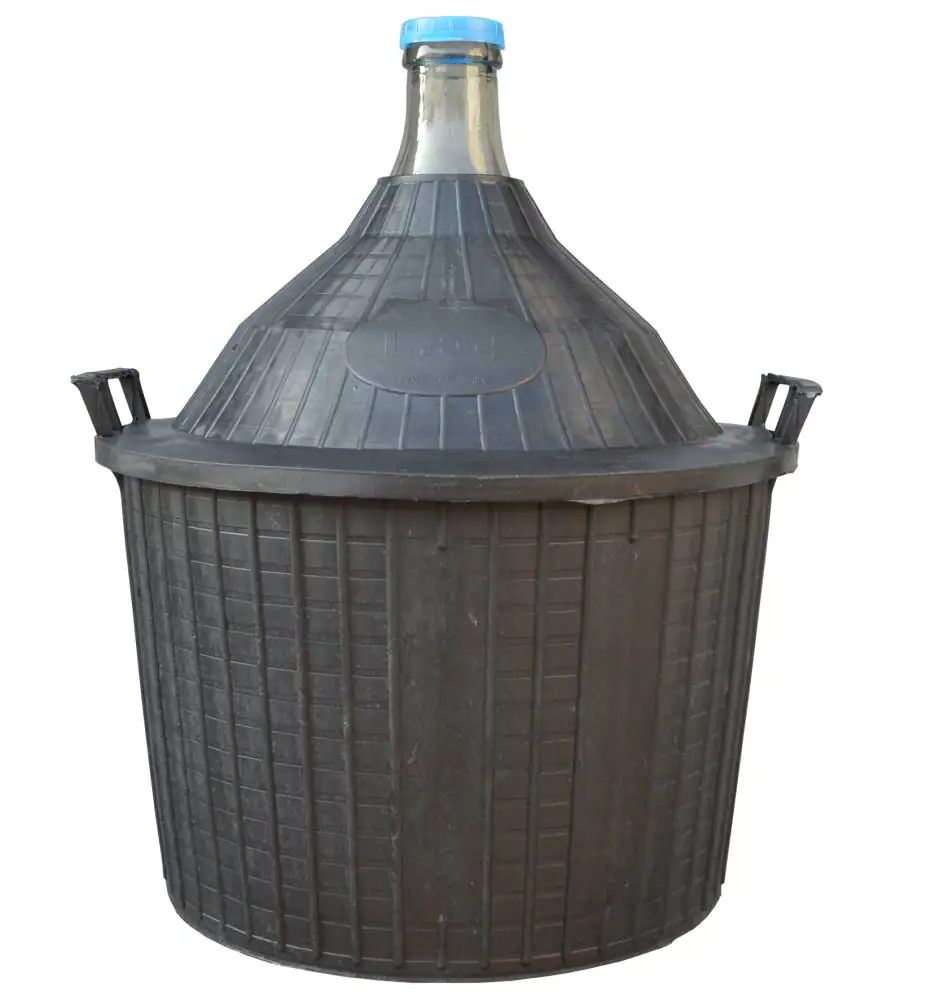 Vina Weinballon 54 L im Schutzkorb 