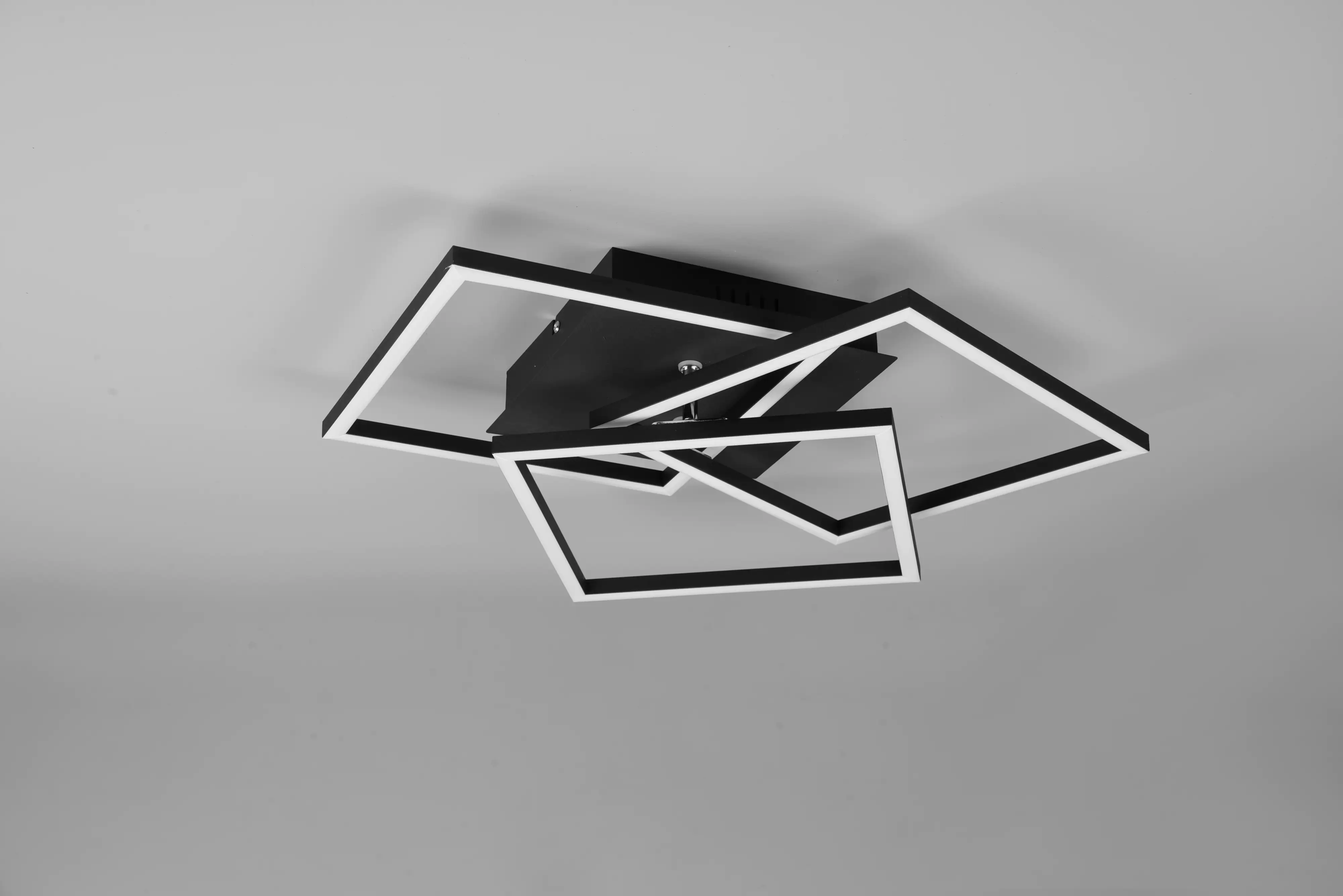 Reality LED Deckenleuchte Mobile schwarz matt Fernbedienung