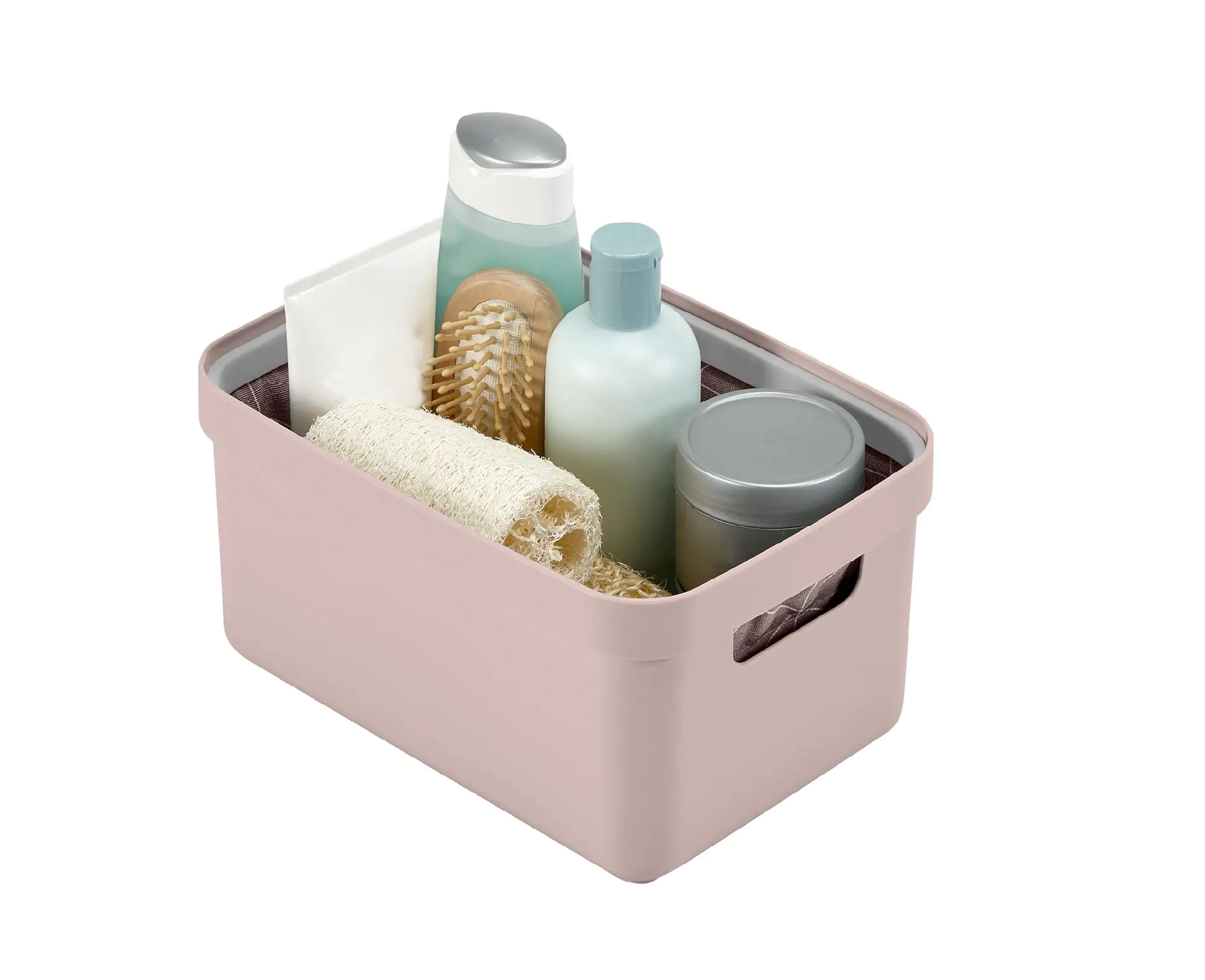 Sunware Aufbewahrungsbox Sigma Home mit Griffen 25,2 x 18 cm 5 L rosa