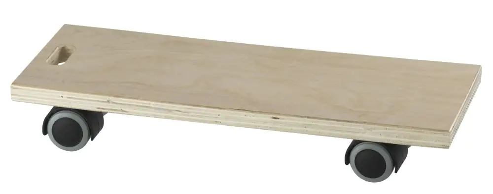 Möbelroller 395 x 145 mm, Tragkr. 80kg
