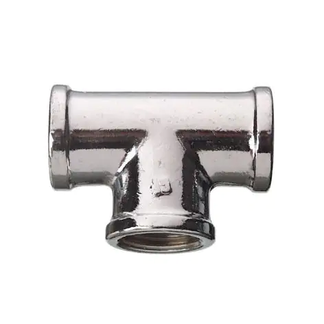 Cornat T-Stück messing verchromt 3/4" Innengewinde