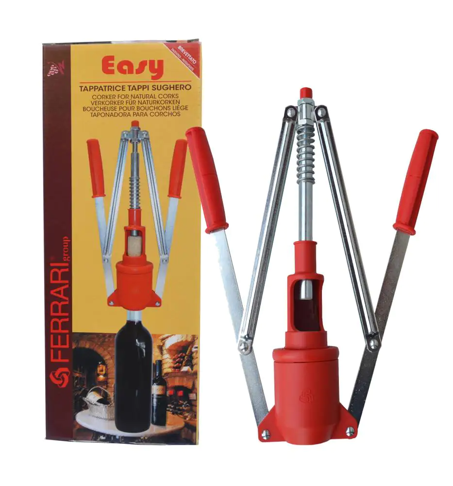 Vina Easy Handverkorker für Naturkorken bis 25 mm 