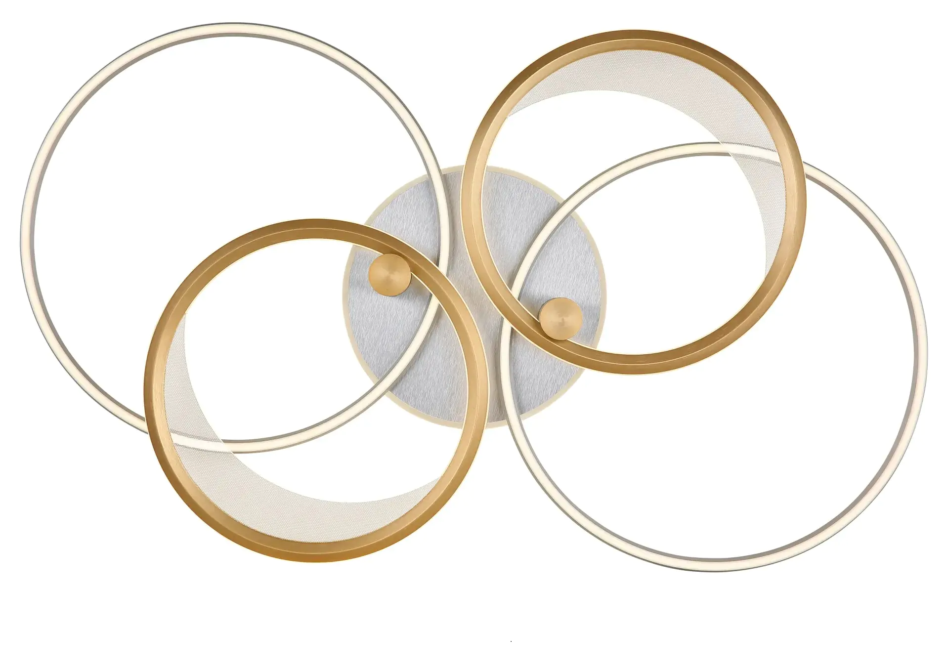 Globo LED Deckenleuchte Umbra 4 Ringe
