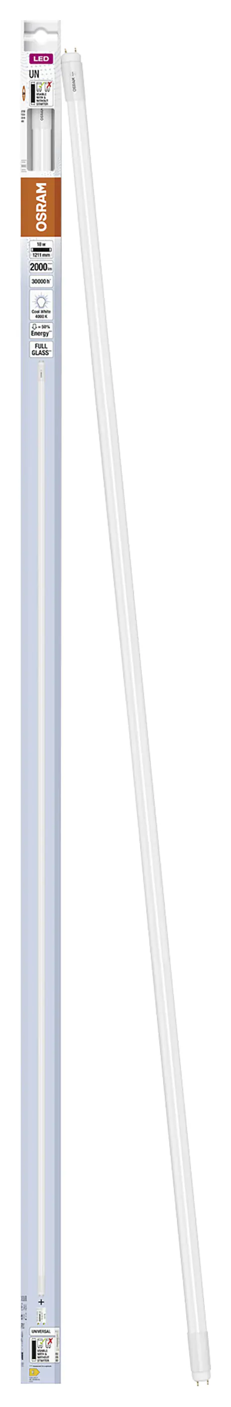 Osram LED Röhre 120 cm G13 18 W neutralweiß