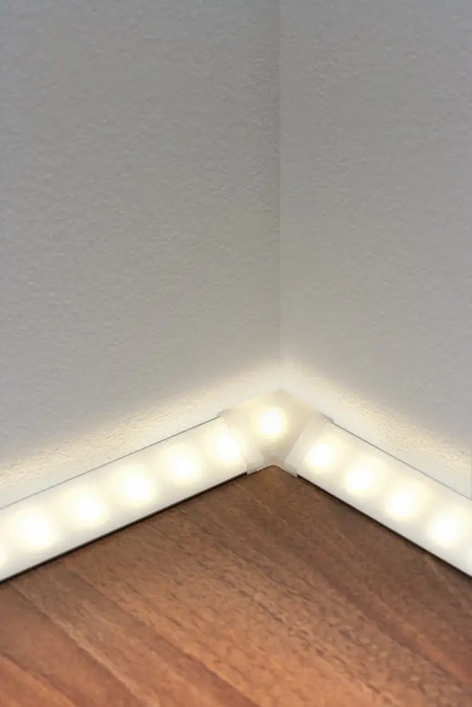 Paulmann Delta Profil Inside Corner 2er Pack Satin Kunststoff