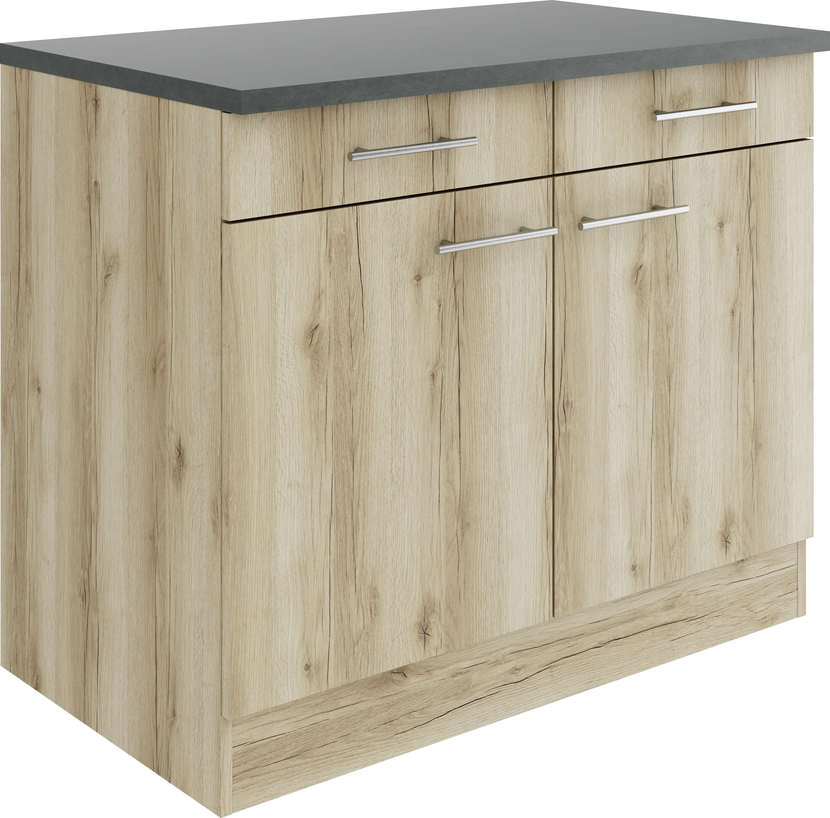 Optifit Unterschrank Livorno 290 eiche 100 cm