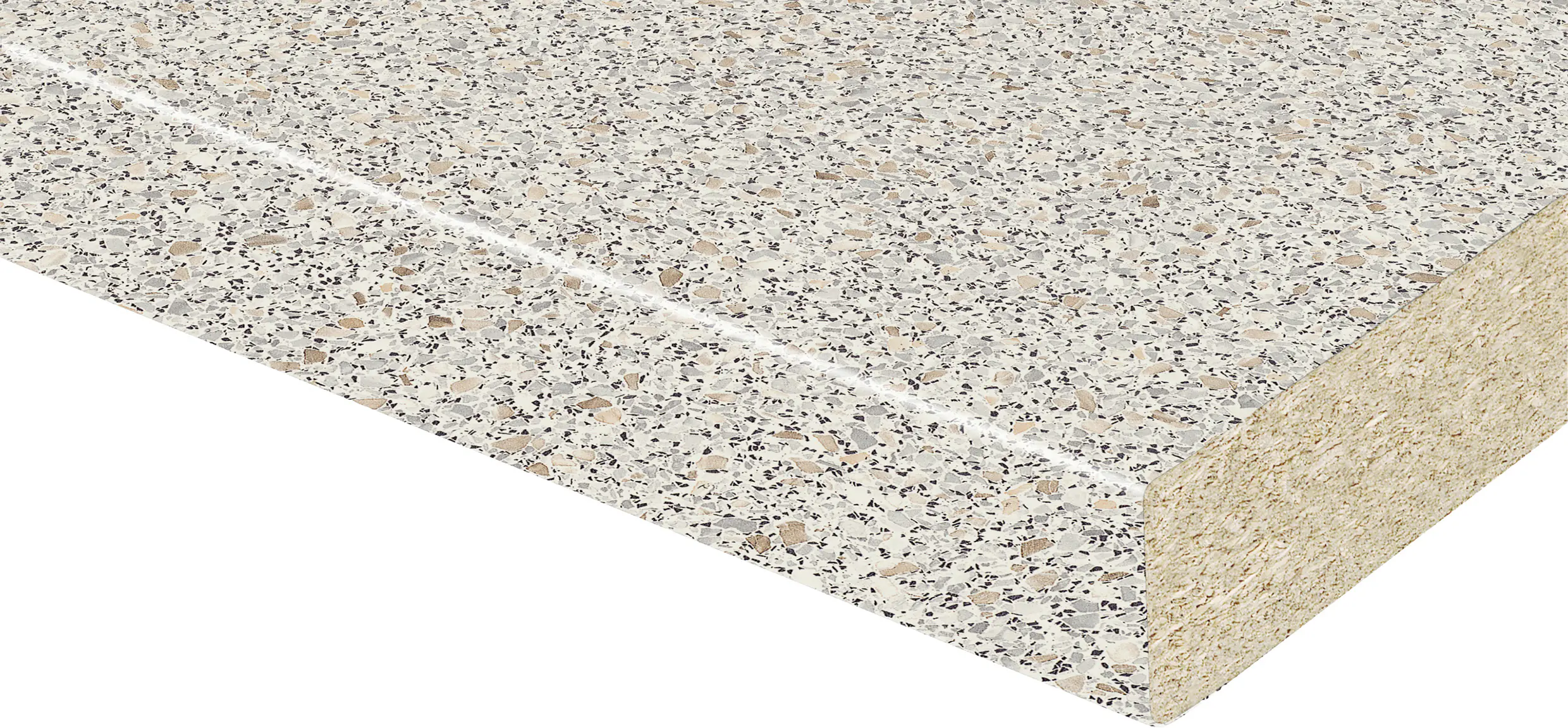 Kaindl Arbeitsplatte 410 x 60 cm 38 mm Ravenna Grau