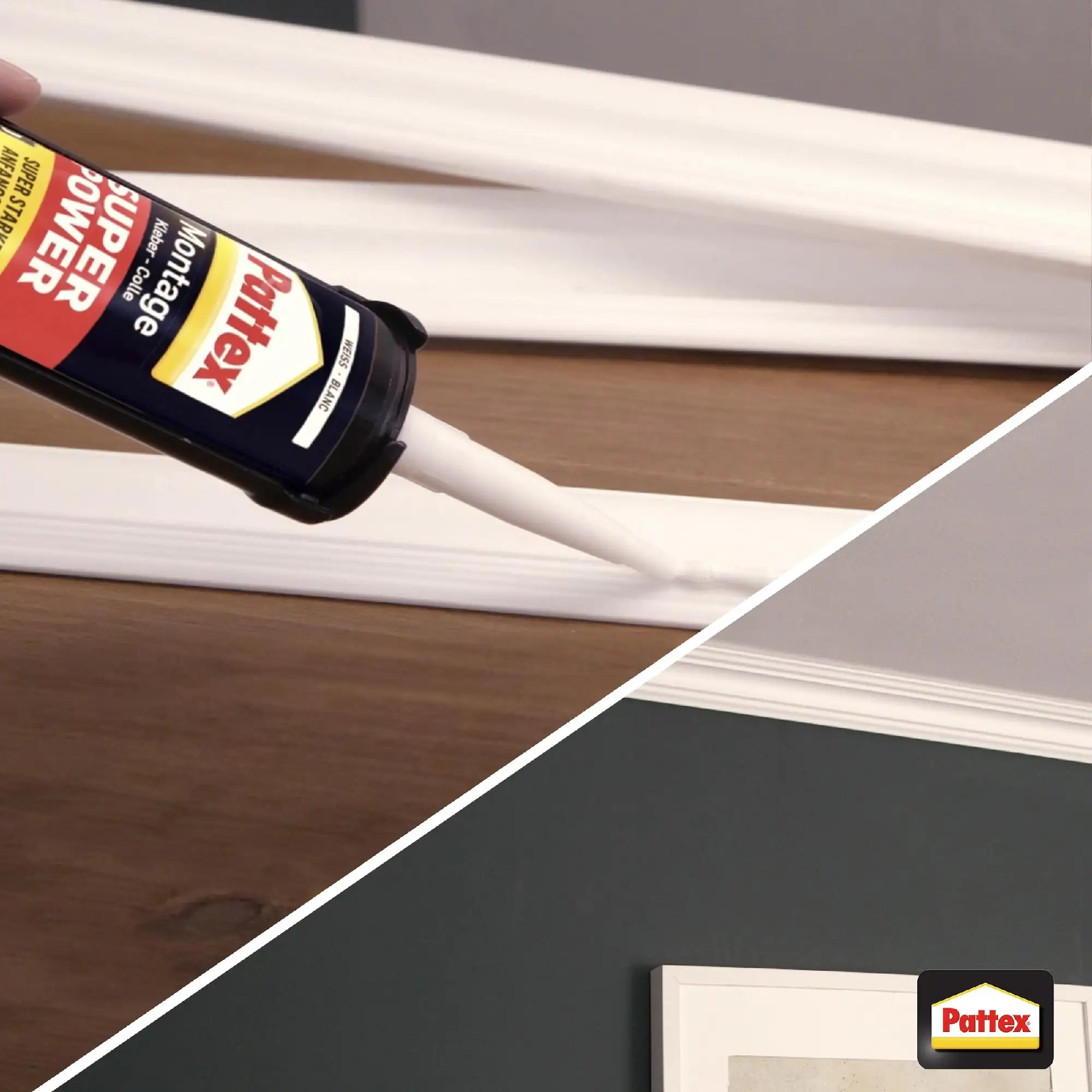 Pattex Montagekleber Super Power 370 g weiß