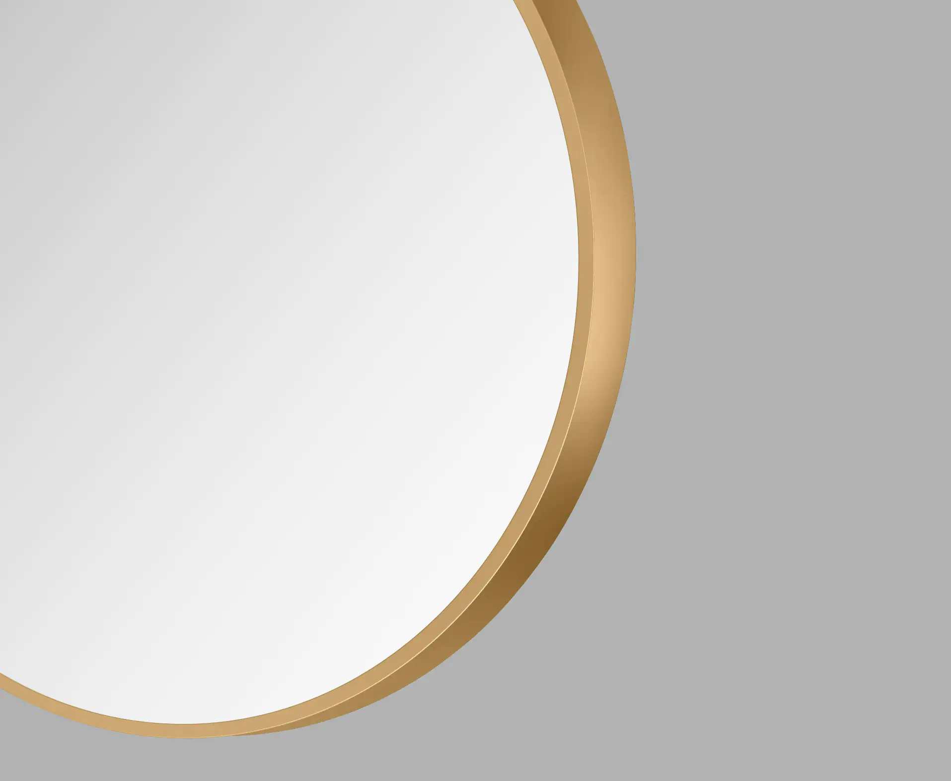 DSK Design Spiegel Silver Coiffeur Ø 80 cm gold