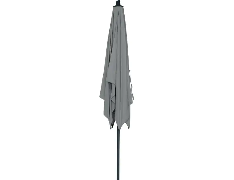 Siena Garden Mittelstockschirm Avio taupe 250 x 200 cm