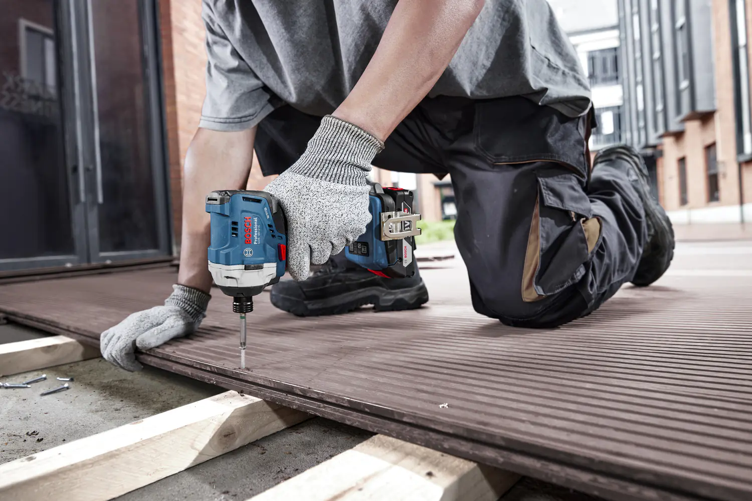 Bosch Professional Akku-Drehschlagschrauber GDR 18V-215 Solo