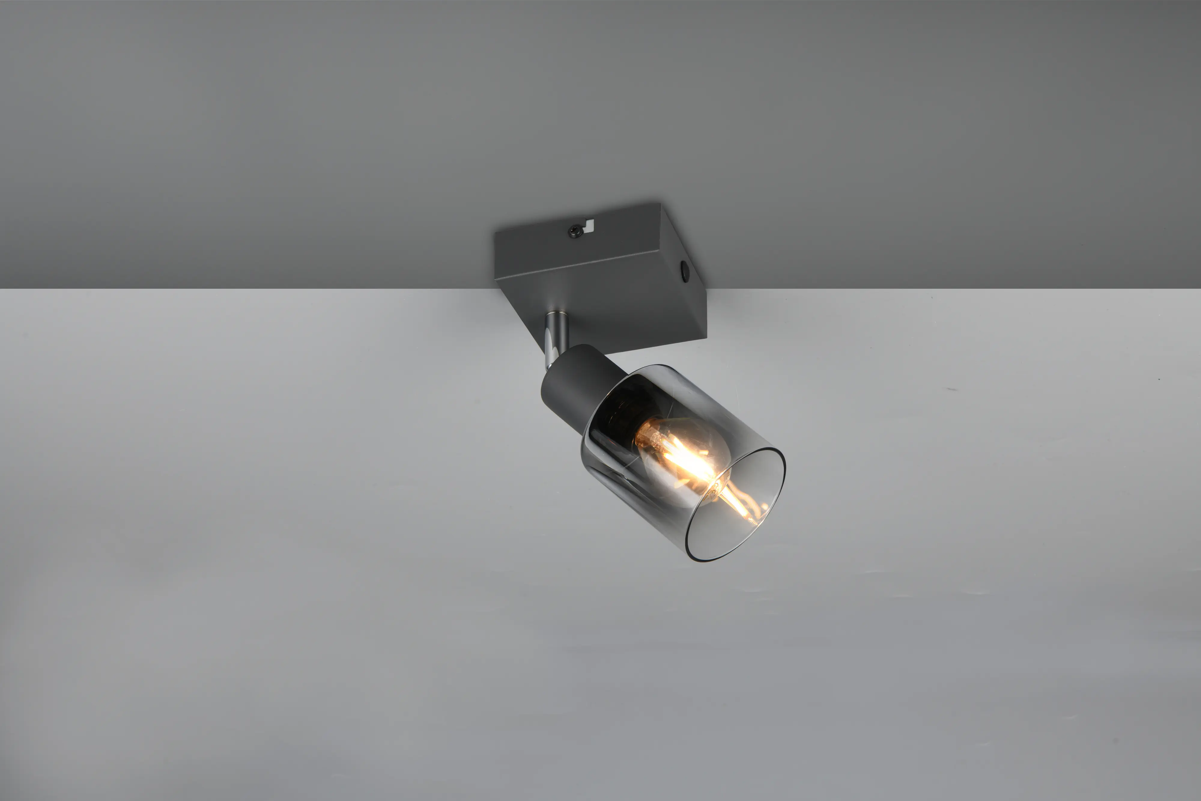 Reality Spot Cadiz E14 schwarz Metall Glas