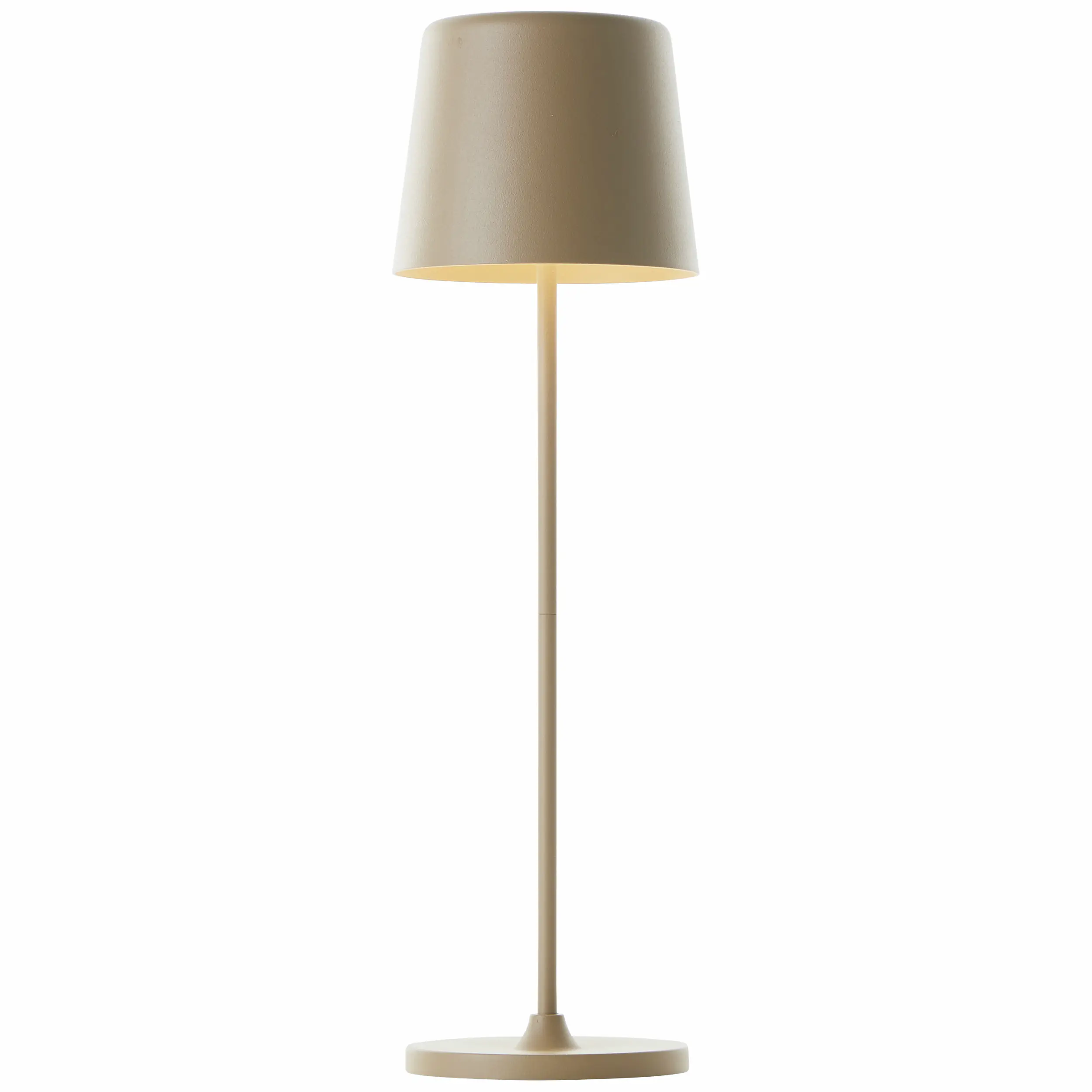 Brilliant LED Tischleuchte Kaami 2W 37 cm Metall cappuccino matt warmweiß
