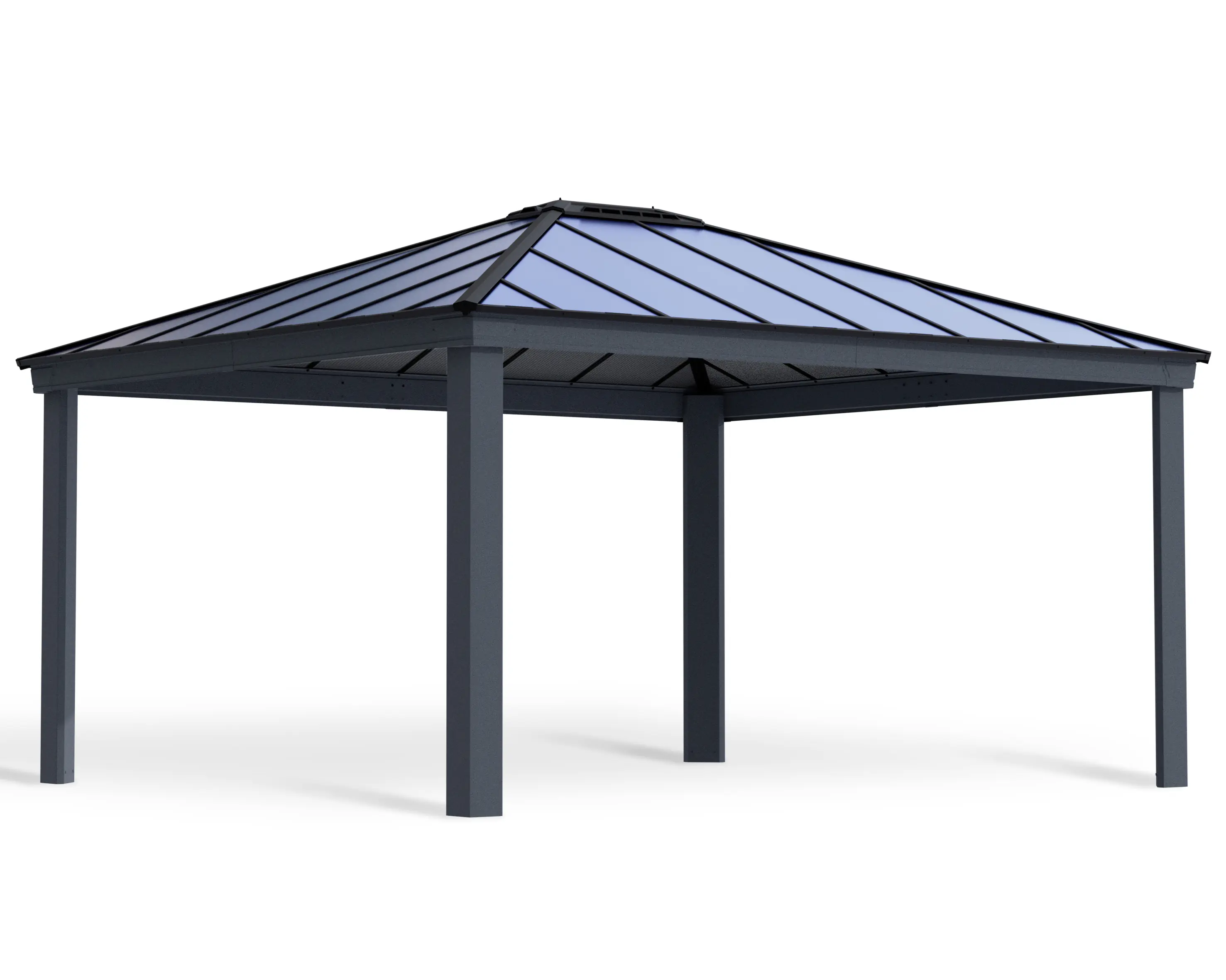 Canopia Pavillon Dallas 487 x 426 cm Aluminium anthrazit