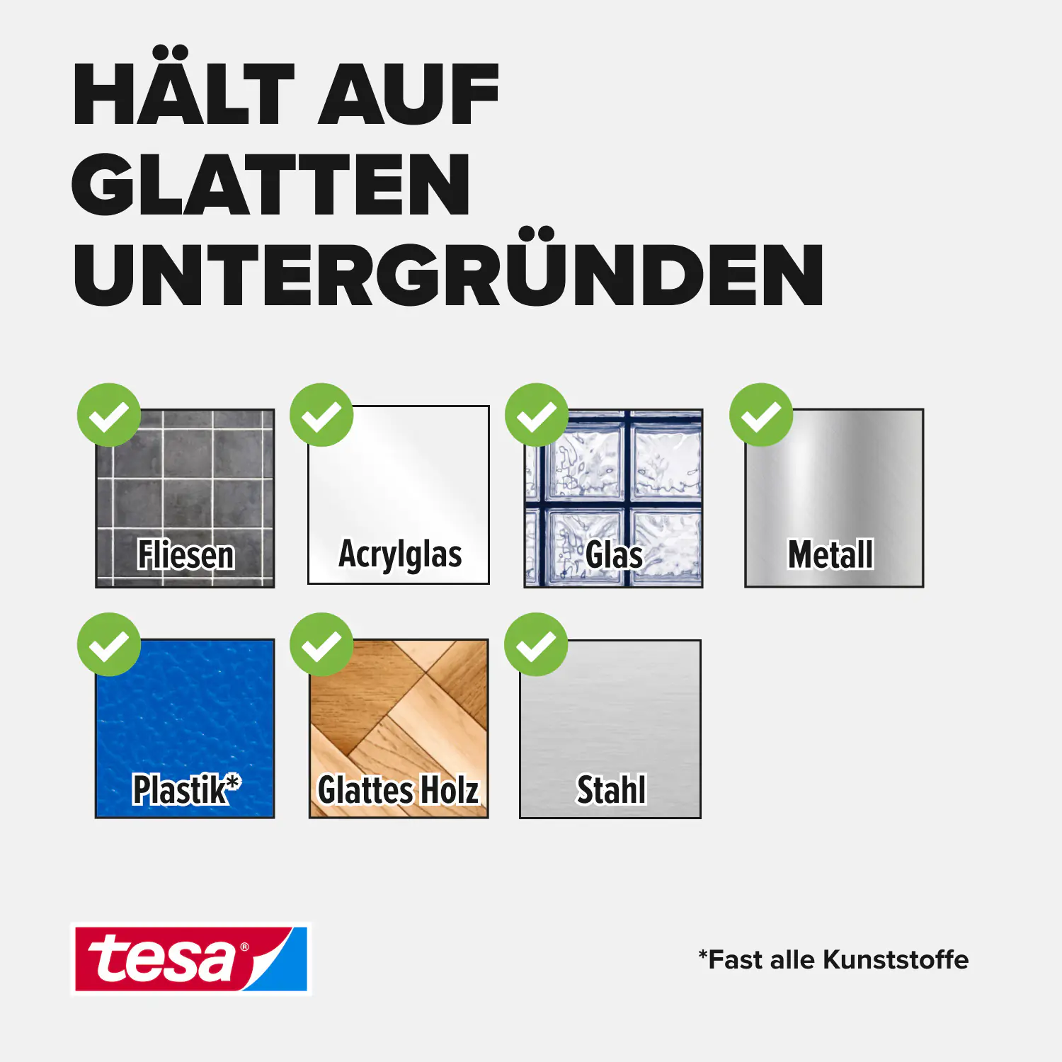 tesa Klebeschraube Traglast 3 kg, 2 Stück