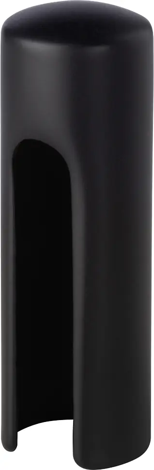 Alpertec Aufsteckhülsen für Türgarnituren Nylon schwarz Ø 16 mm 4 Stück
