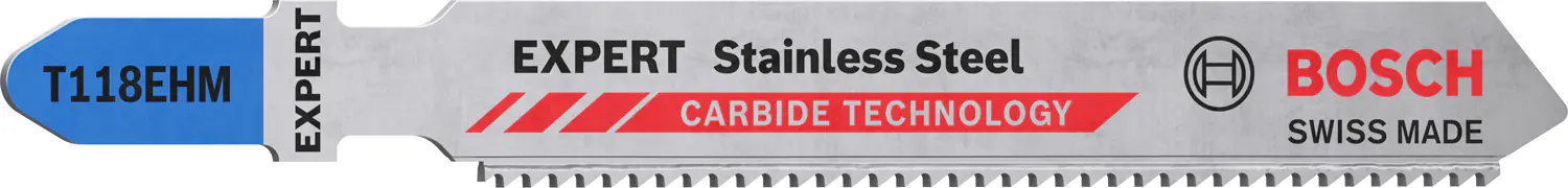Bosch Expert Stichsägeblätter Stainless Steel T 118 EHM 3 Stück
