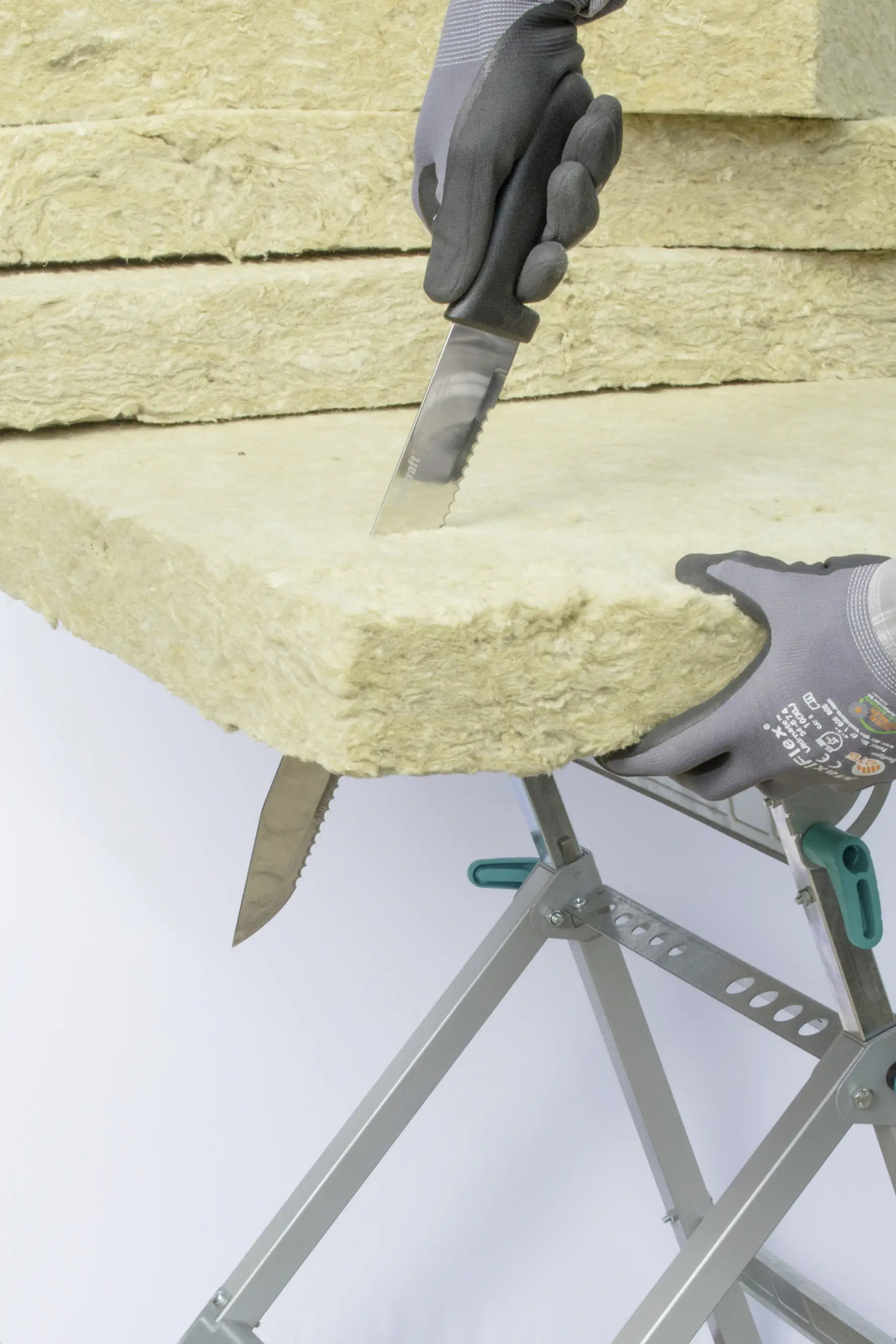 Wolfcraft Dämmstoffmesser 305 mm Länge Klinge: 305 mm