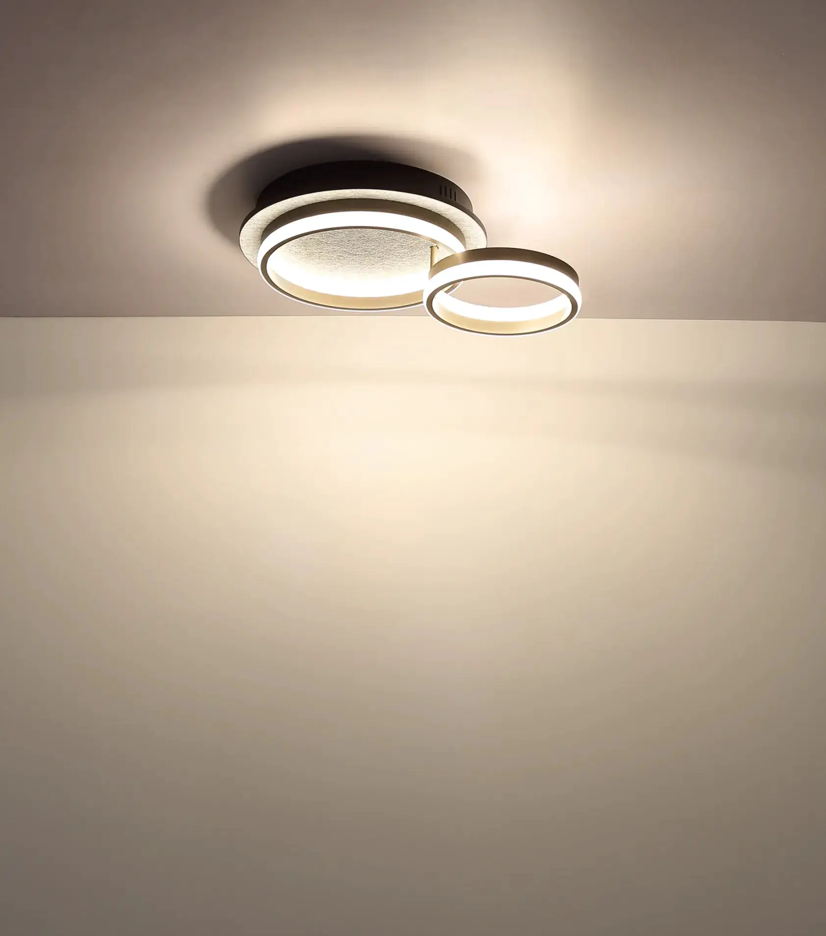 Globo LED Deckenleuchte Della 2 Ringe