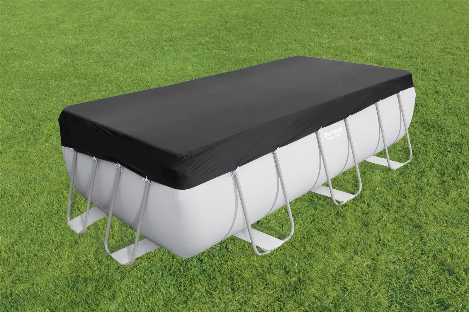 Bestway PVC Poolabdeckung eckig 3,96 x 1,85 m