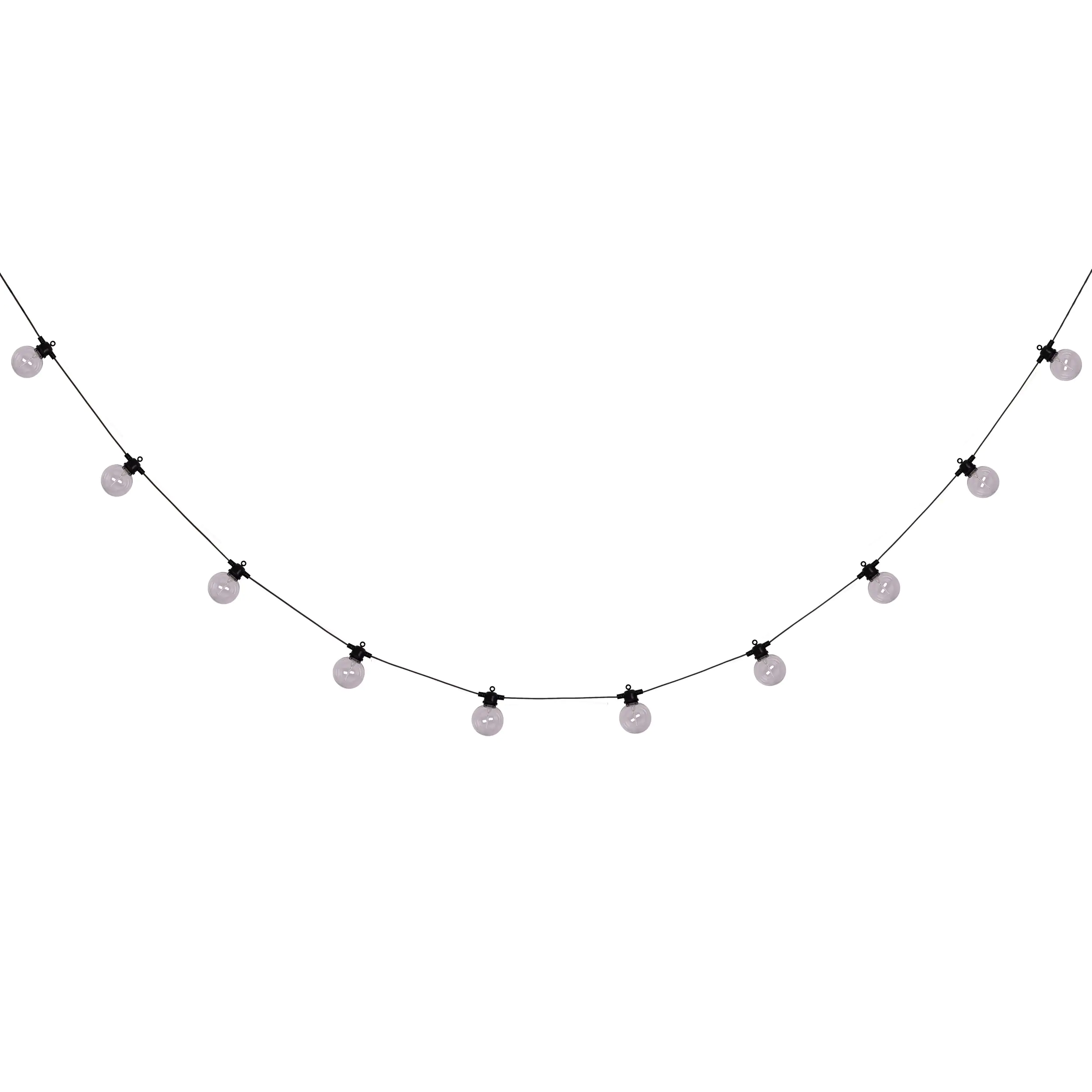 Light & More 10er LED Solar-Lichterkette 10 m mehrfarbig/neon