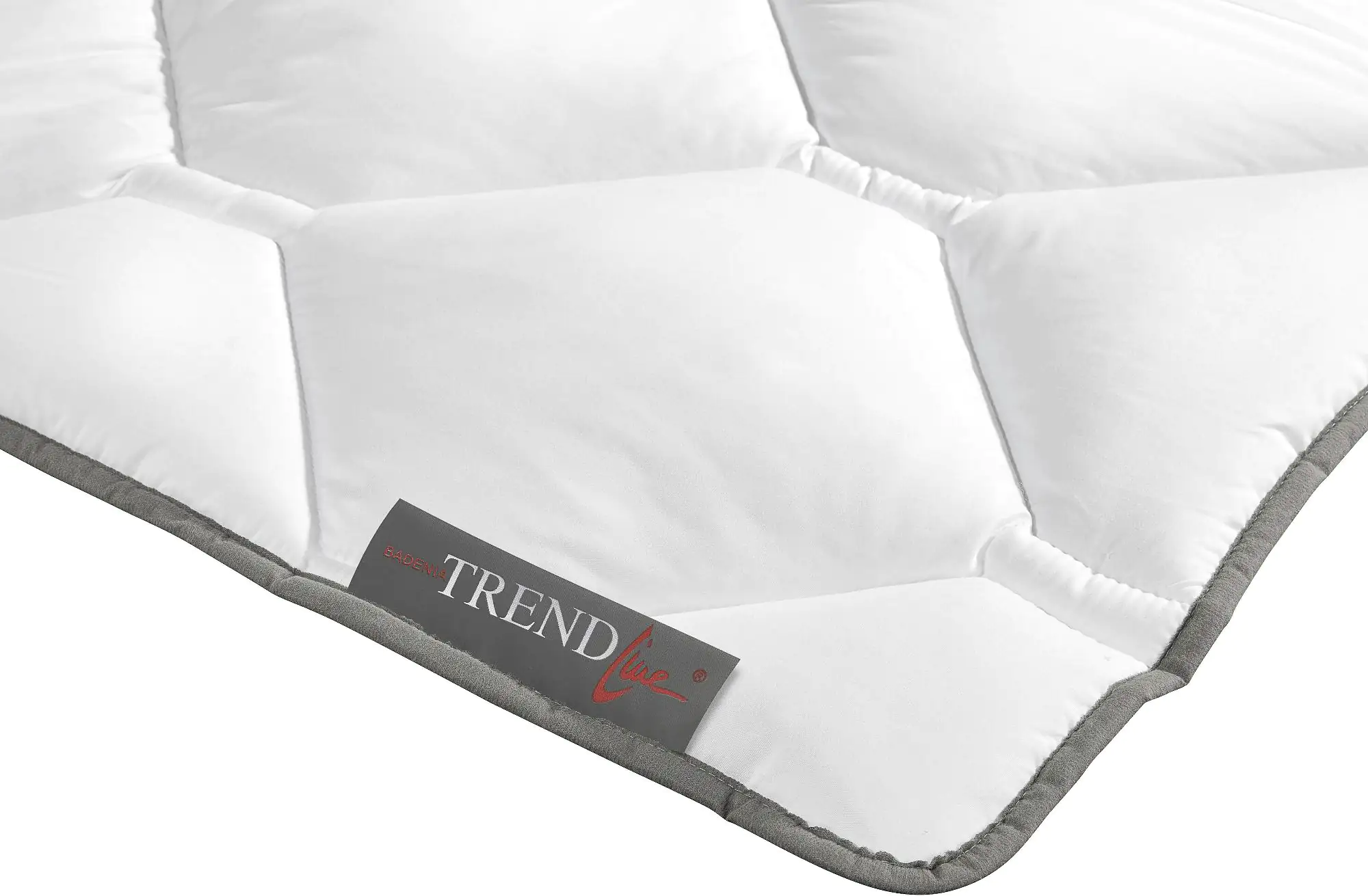 Badenia Steppbettdecke Trendline Micro Mono 220 x 240 cm weiß