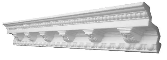 Decosa Stuckleiste Gloria, 2 m x 100 mm x 100 mm