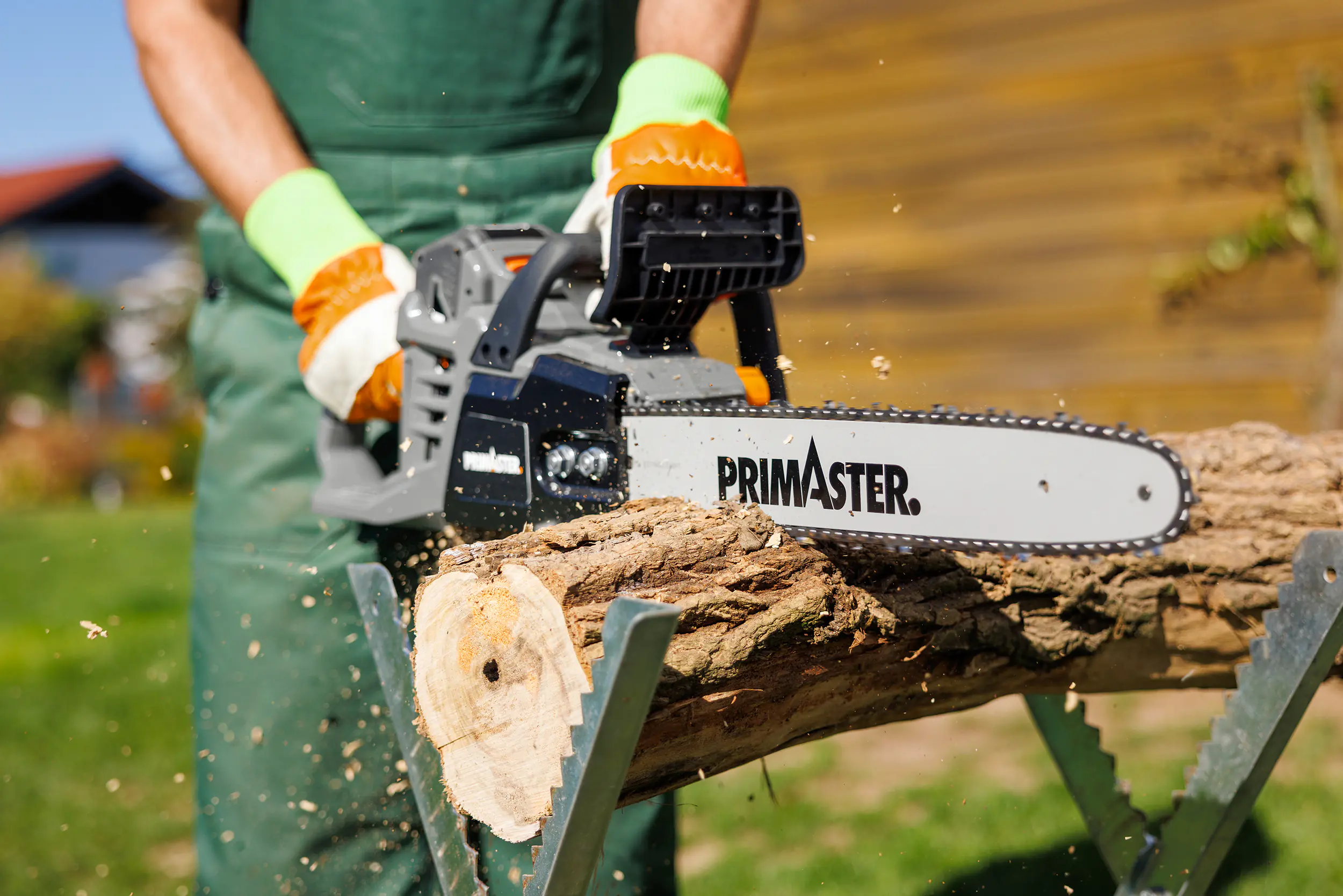 Primaster Akku-Kettensäge PAKS 40V inkl. 2 Ketten Schwertlänge 40,5 cm 