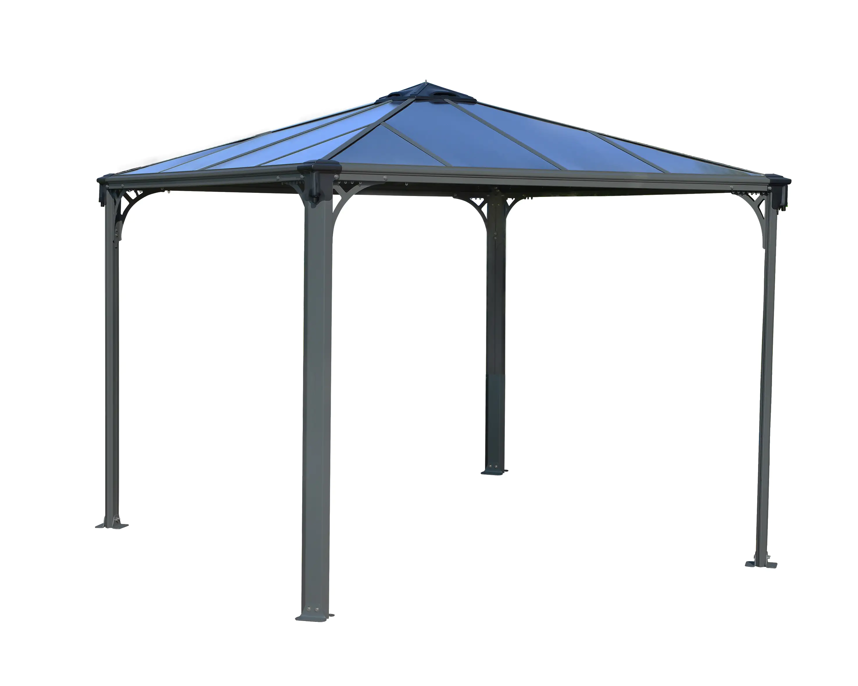 Canopia Pavillon Palermo 295 x 295 cm anthrazit-grau