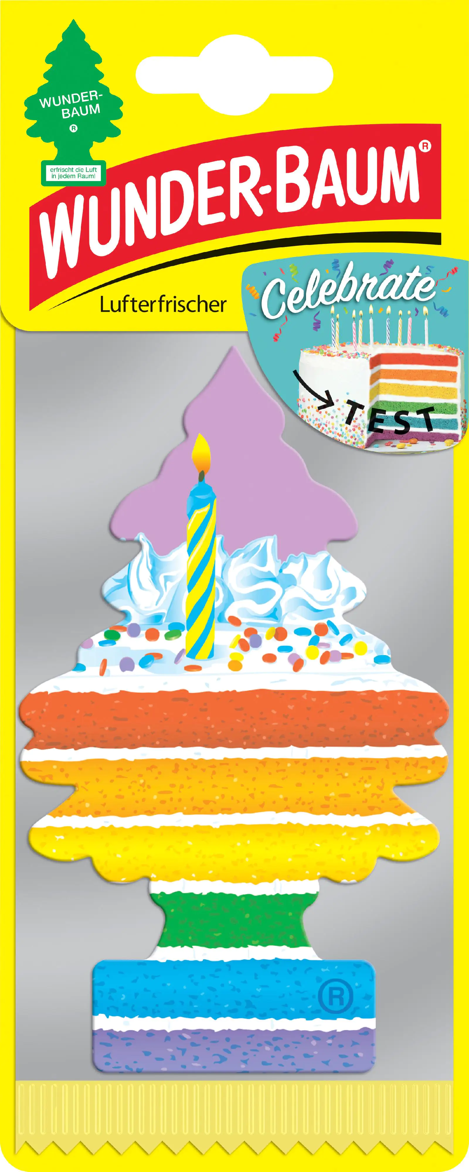 Wunderbaum Papierlufterfrischer Celebrate