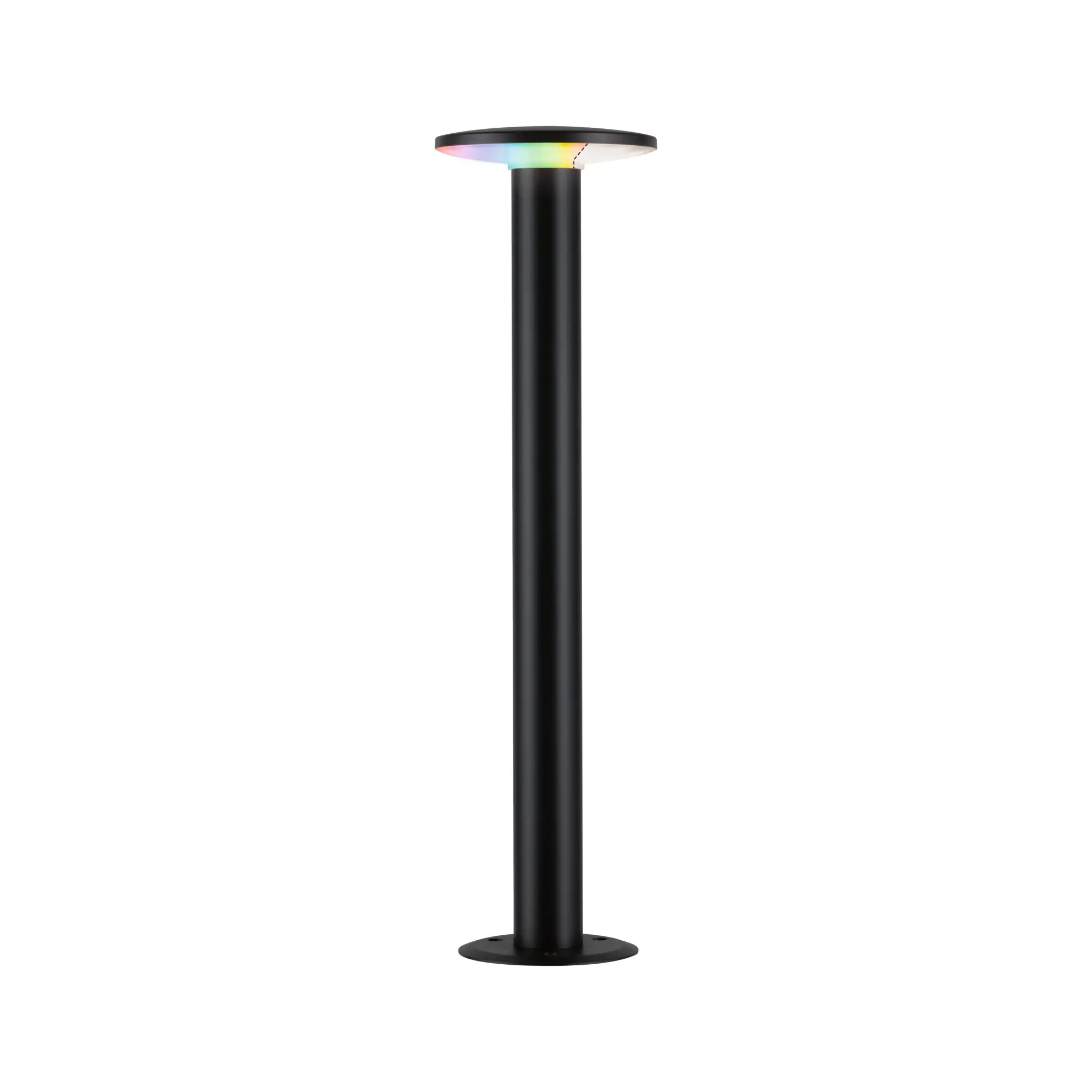 Paulmann LED Pollerleuchte Plate anthrazit Zigbee RGBW 60 x 15,9 cm