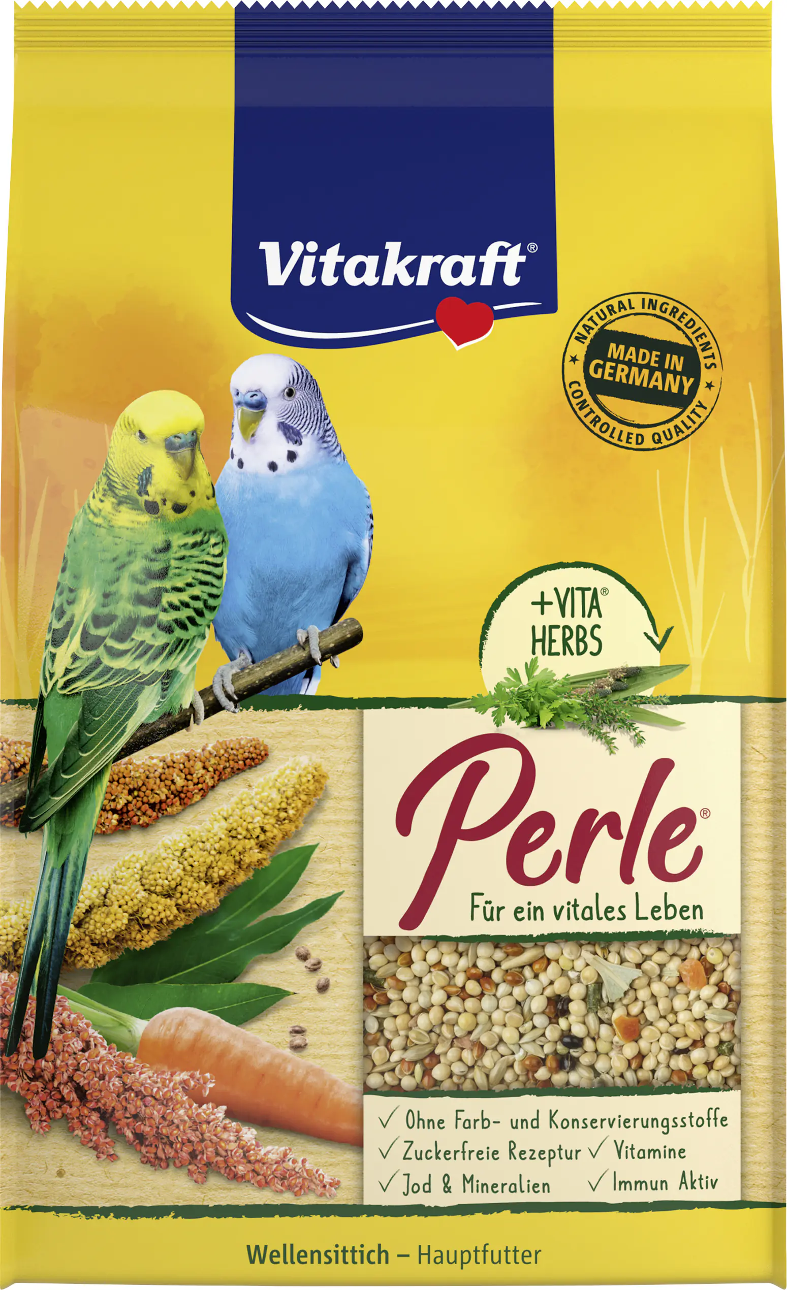 Vitakraft Vogelfutter Perle 500 g