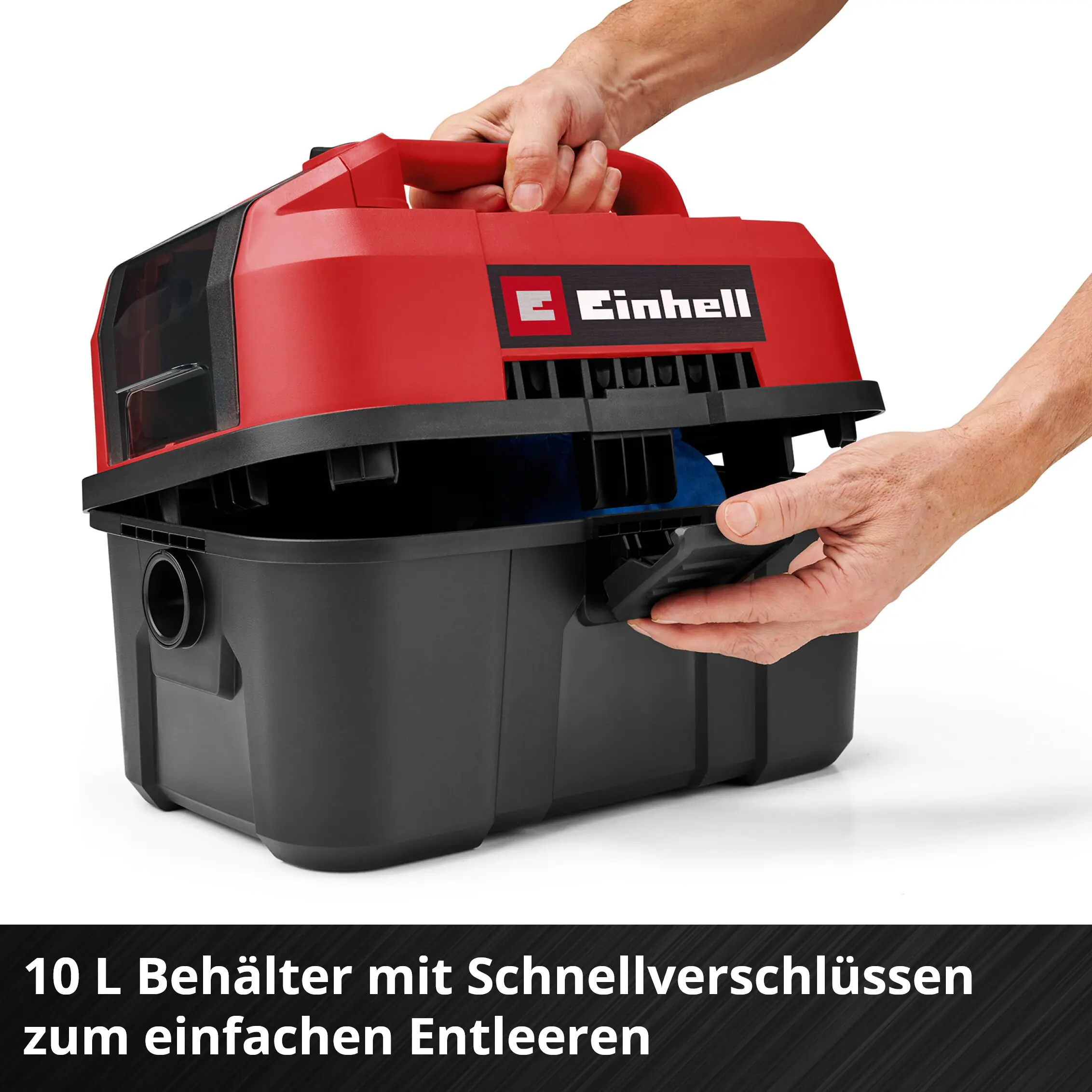 Einhell Akku-Nass-Trockensauger TE-VC 18/10 Li Solo 18 V