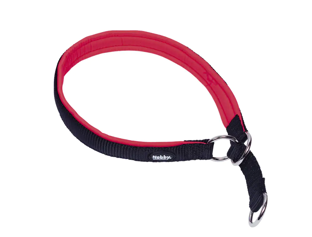 Nobby Dressurhalsband Classic Preno rot