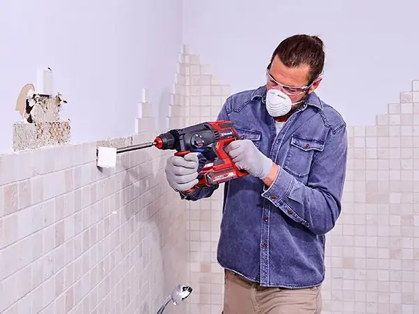 Einhell Akku-Bohrhammer TE-HD 18/20 Li Solo 18 V