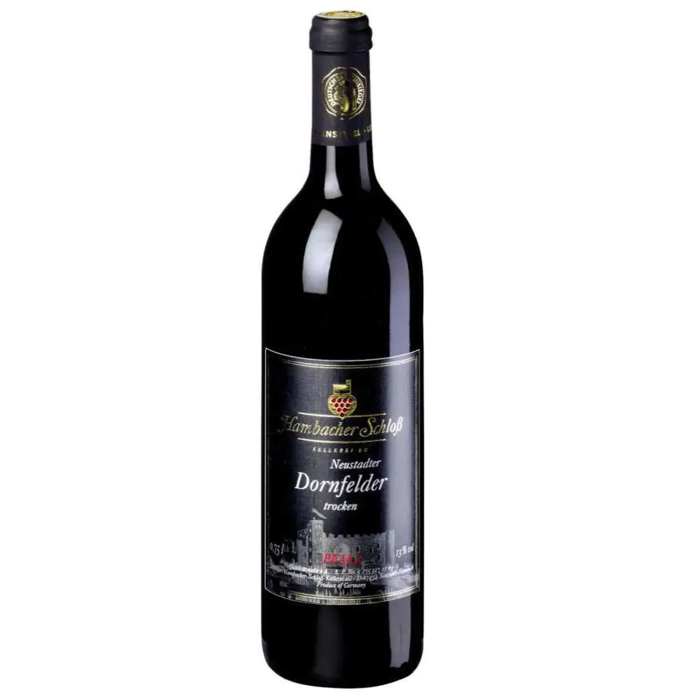 Hambacher Schloss Neustadter Dornfelder Rotwein 0,75 l trocken