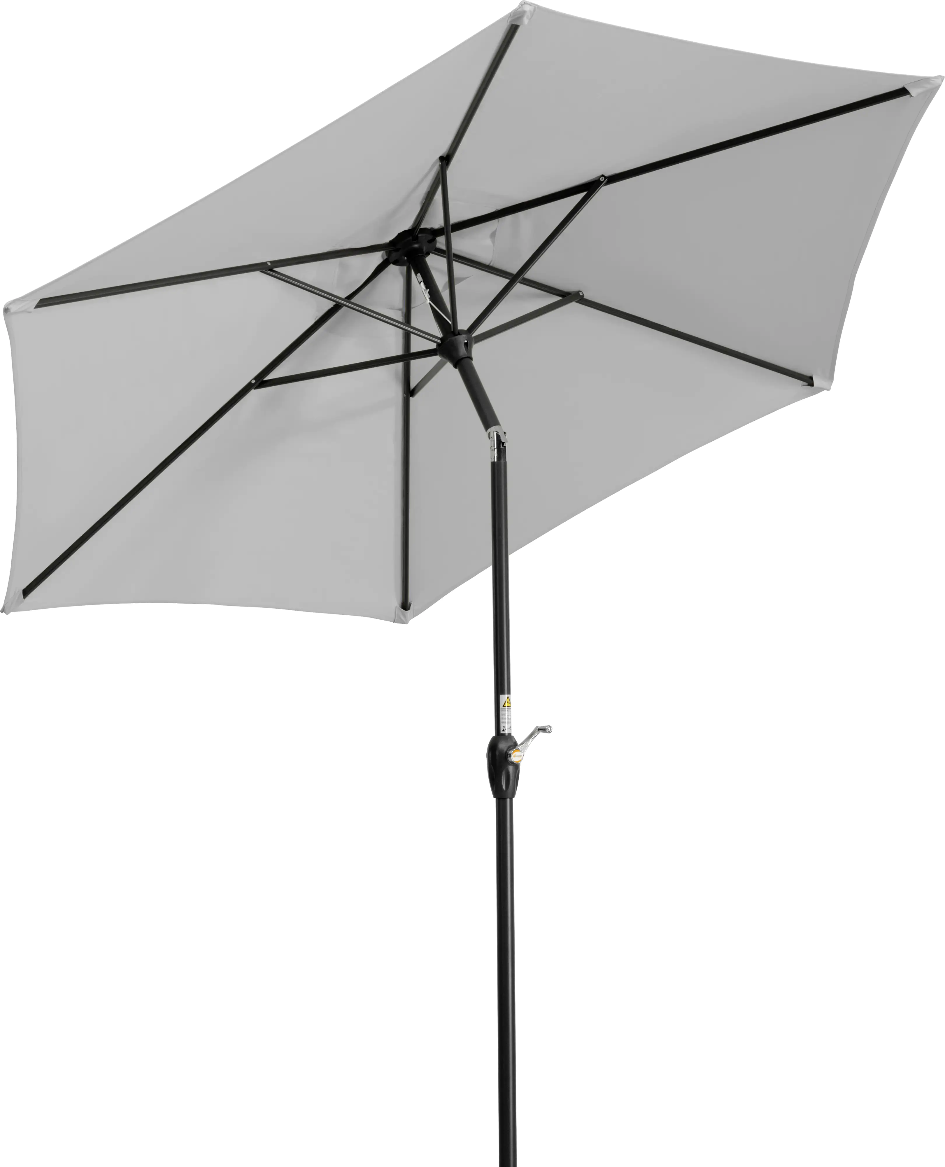 Schneider Sonnenschirm Bilbao silbergrau Ø 220 cm