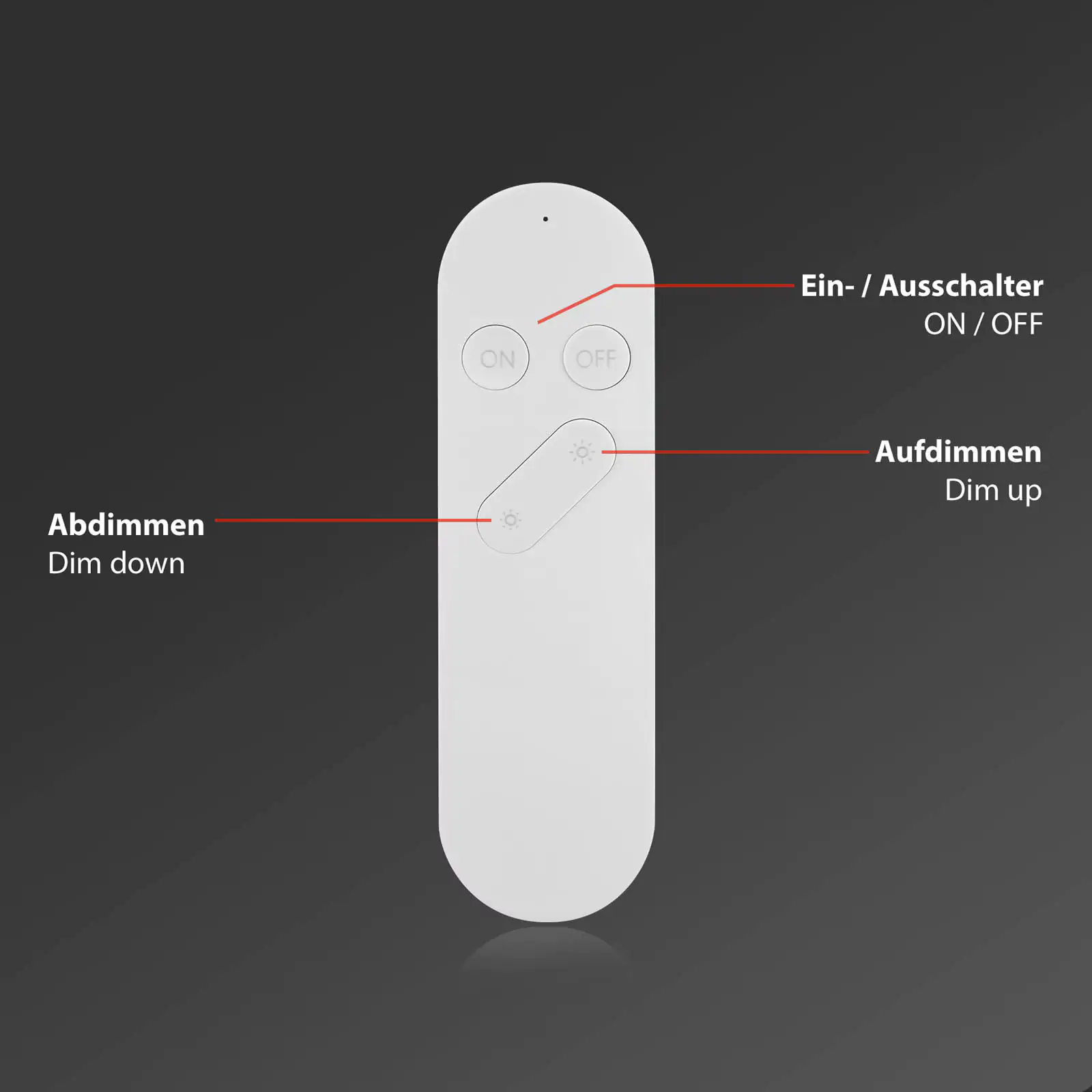 Di-Ka LED Einbauleuchte Fit Move S 3er Set Smart Home Tuya RGBW Ø 8,6 cm