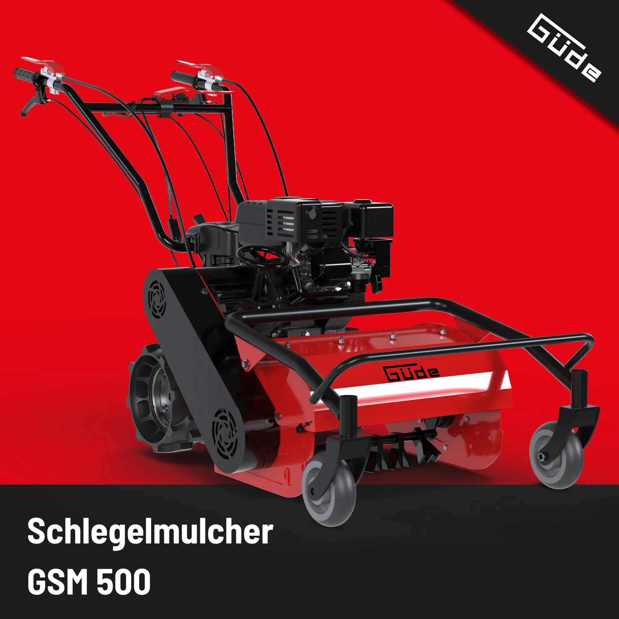 Güde Benzin Schlegelmulcher Q9 GSM 500 Schnittbreite 50cm