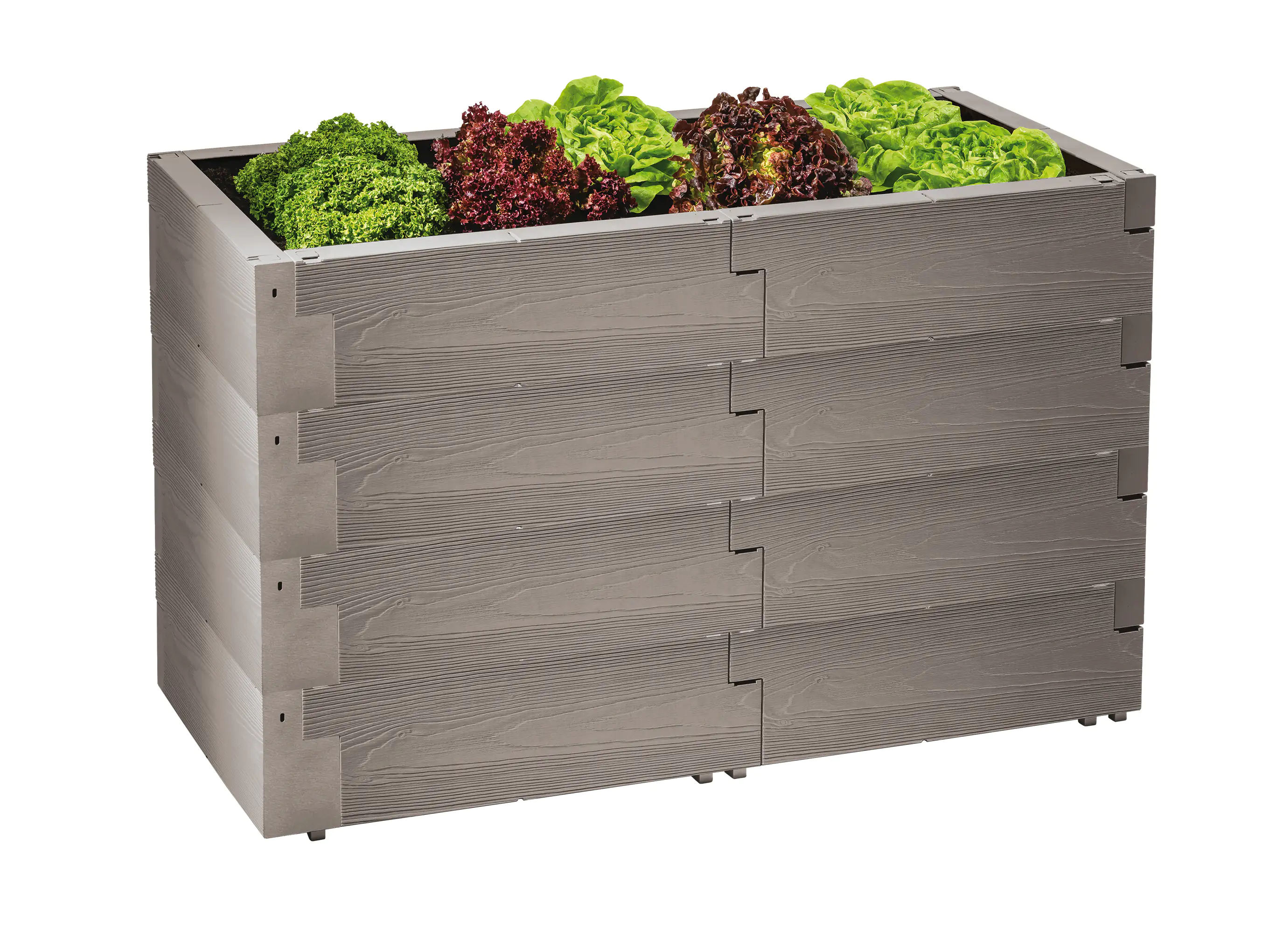 Juwel Hochbeet Timber 4er-Set 130 x 60 x 80 cm