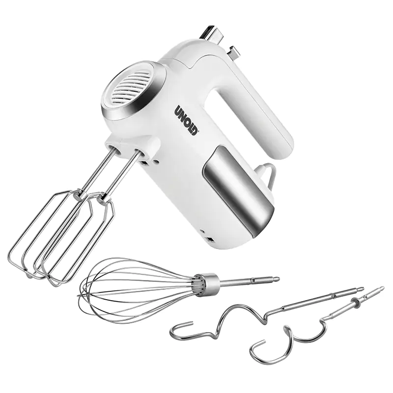 Unold Handmixer 3in1 450 Watt, 5 Geschwindigkeiststufen